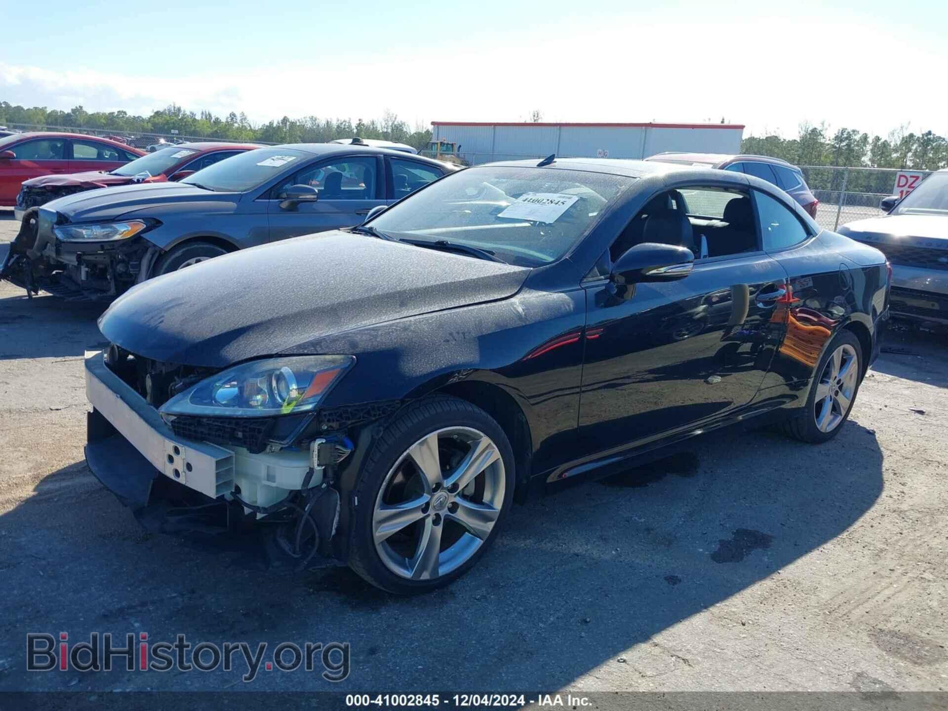 2012 LEXUS IS 250C - VIN: JTHFF2C20C2524659 - Фото 2