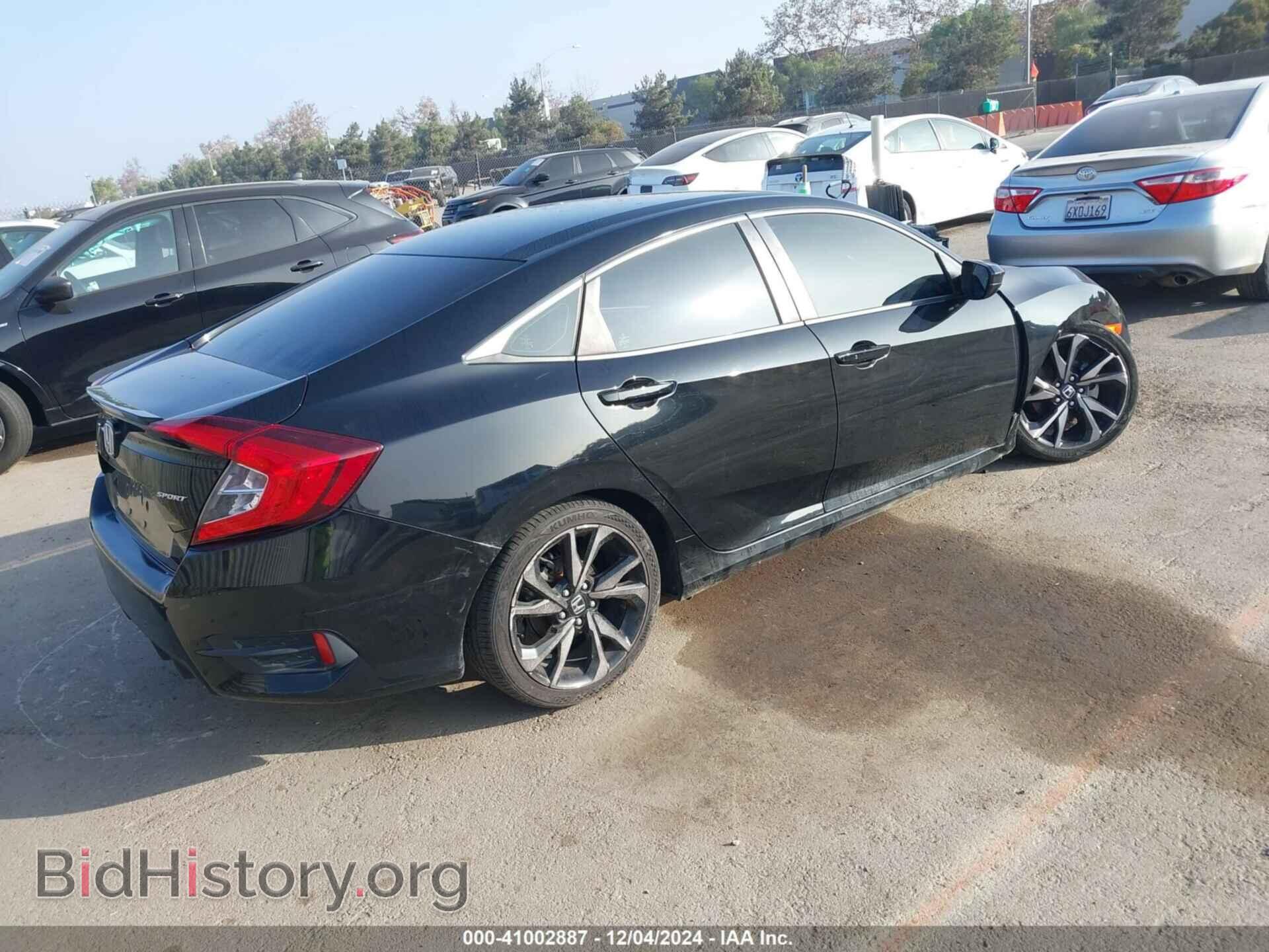 2019 HONDA CIVIC - VIN: 2HGFC2F86KH539197 - Фото 4