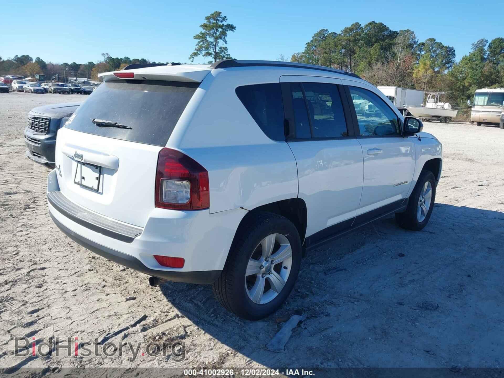 2016 JEEP COMPASS - VIN: 1C4NJDBB1GD501426 - Фото 4