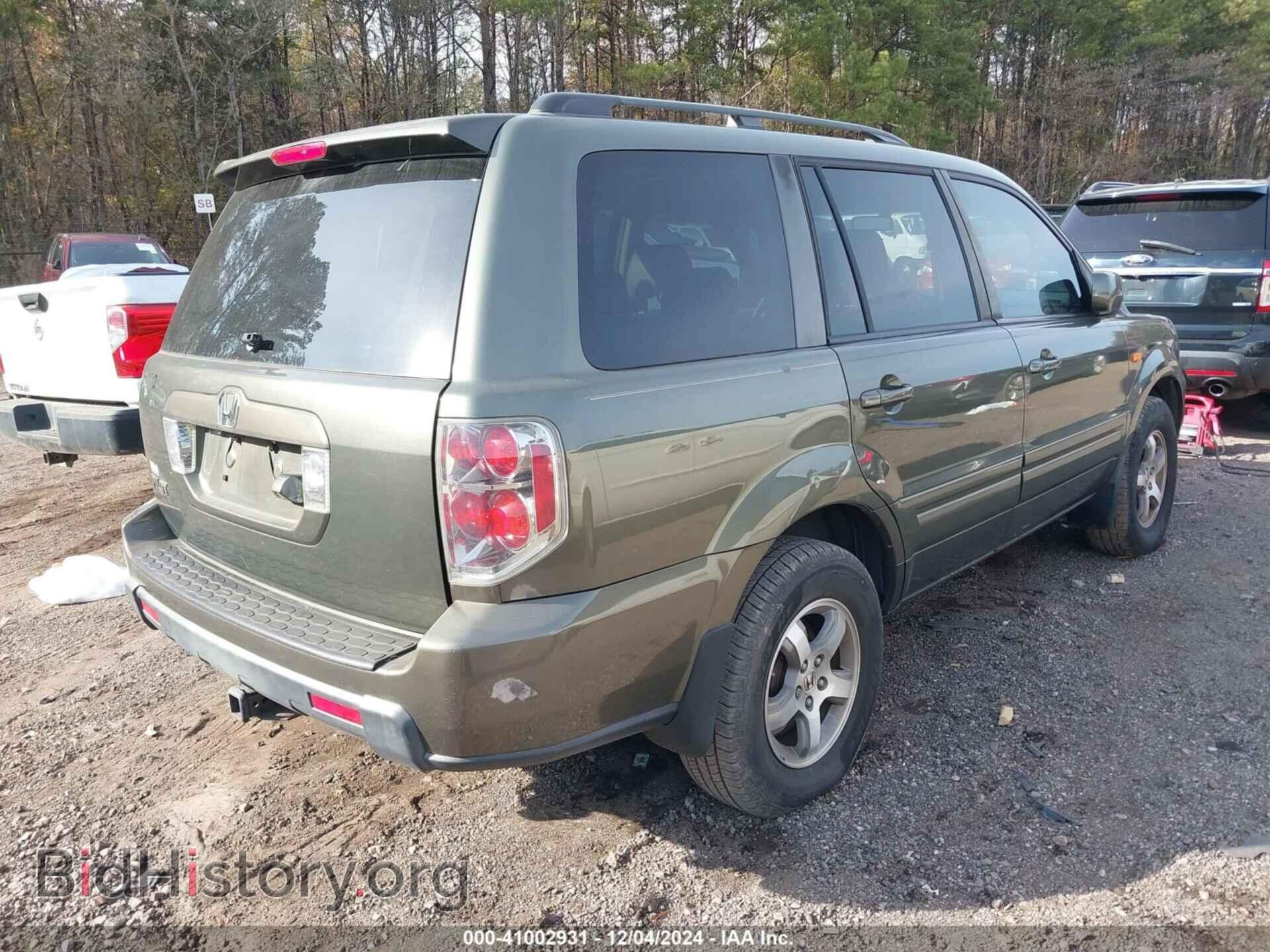 2006 HONDA PILOT - VIN: 5FNYF28756B029034 - Фото 4