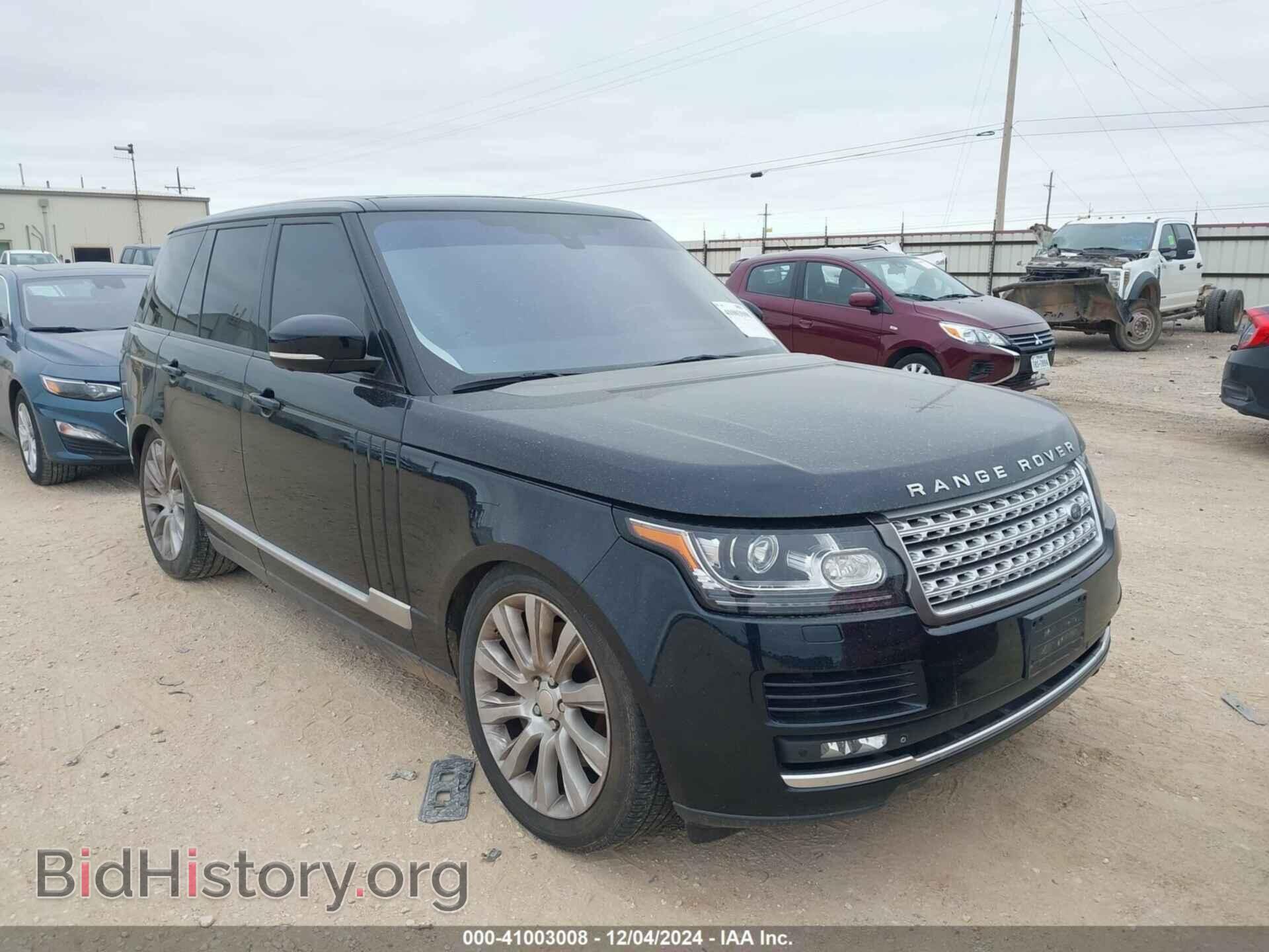 Фотография SALGS2TF9EA155032 - LAND ROVER RANGE ROVER 2014