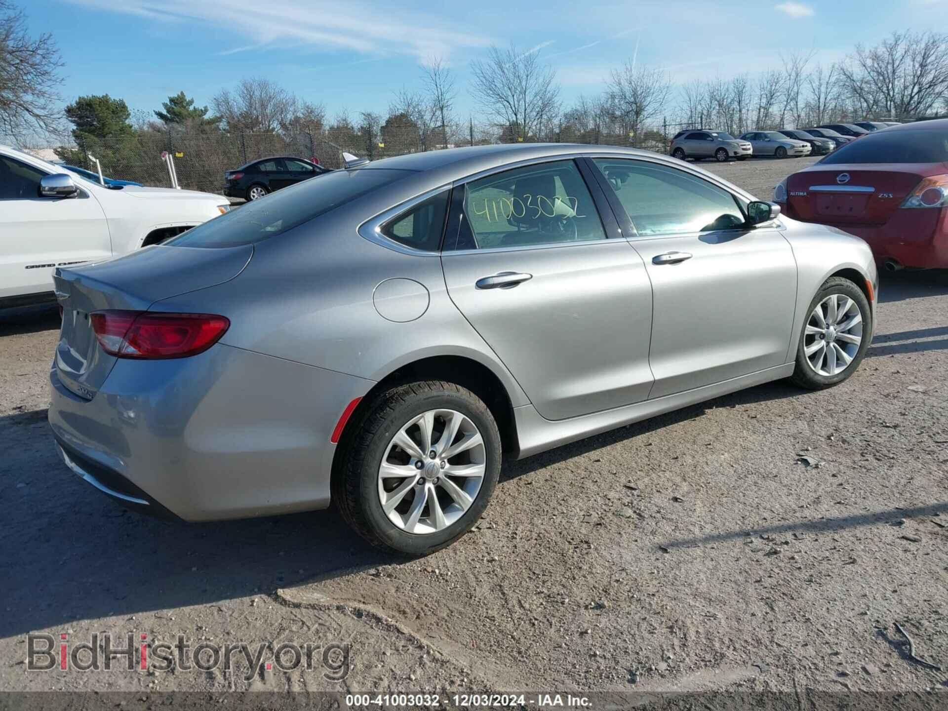 2016 CHRYSLER 200 - VIN: 1C3CCCCB1GN135038 - Фото 4
