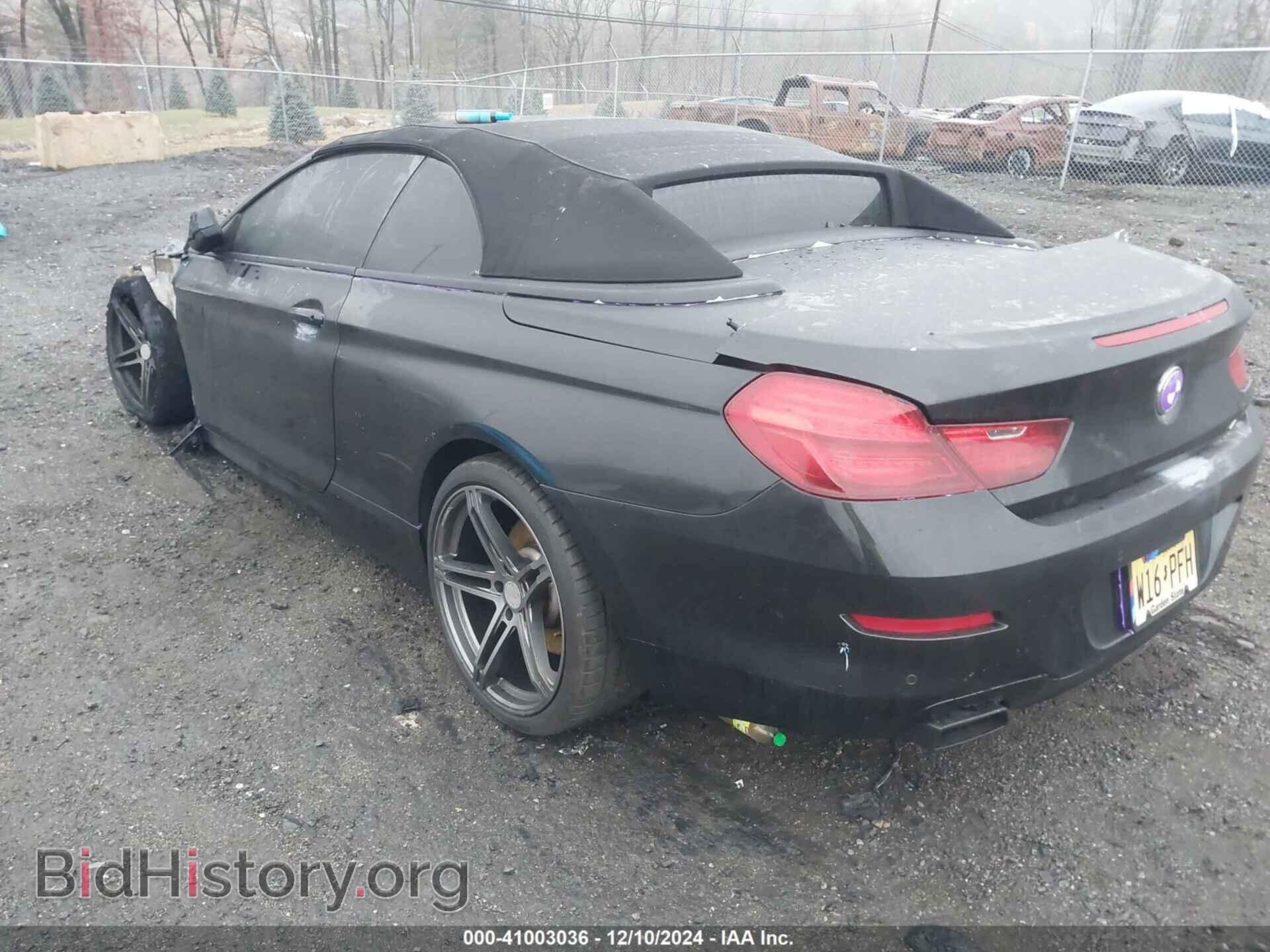 2012 BMW 650I - VIN: WBALZ3C55CDL72584 - Фото 3