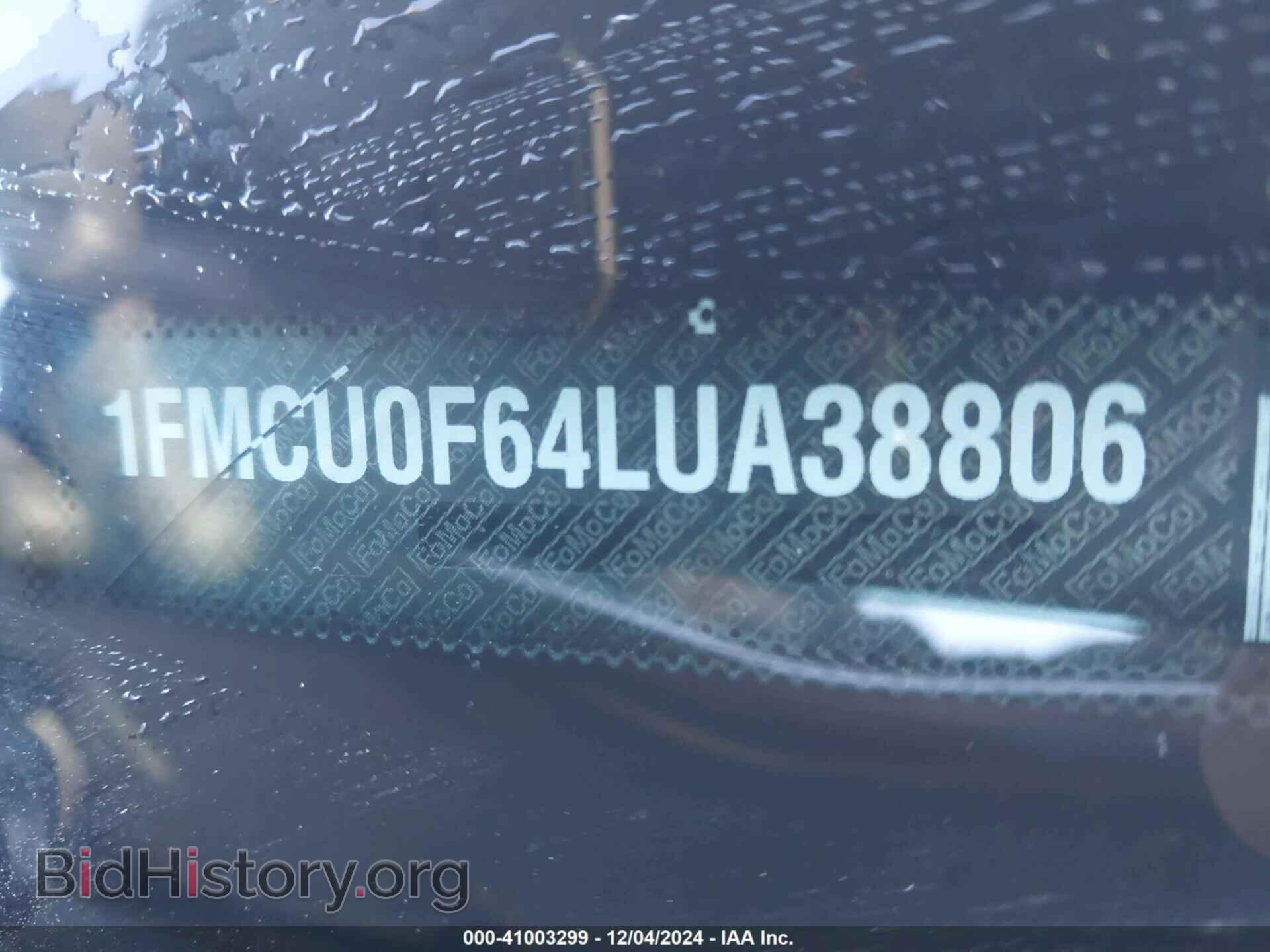 2020 FORD ESCAPE - VIN: 1FMCU0F64LUA38806 - Photo 9