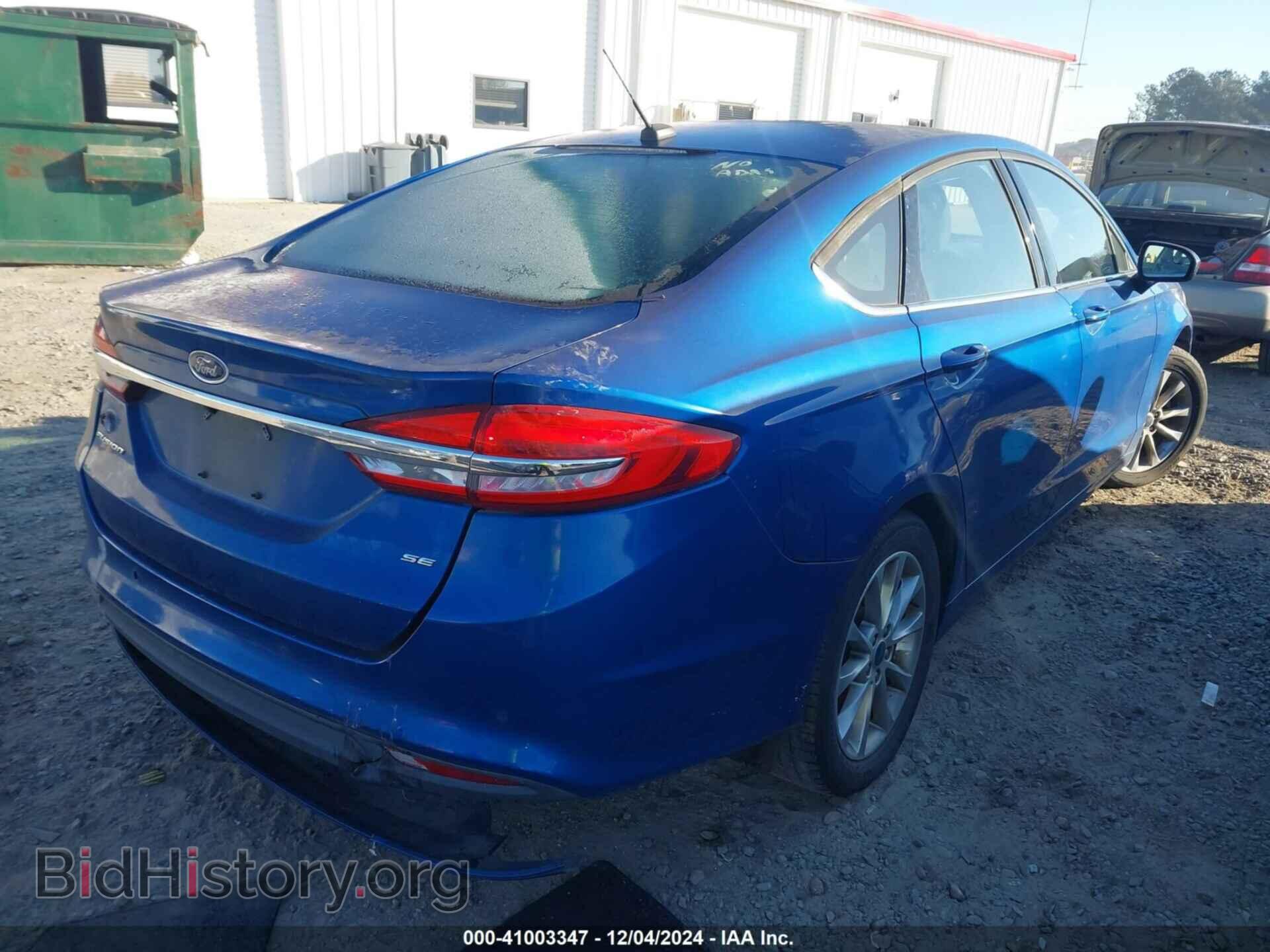 2017 FORD FUSION - VIN: 3FA6P0H70HR107638 - Фото 4