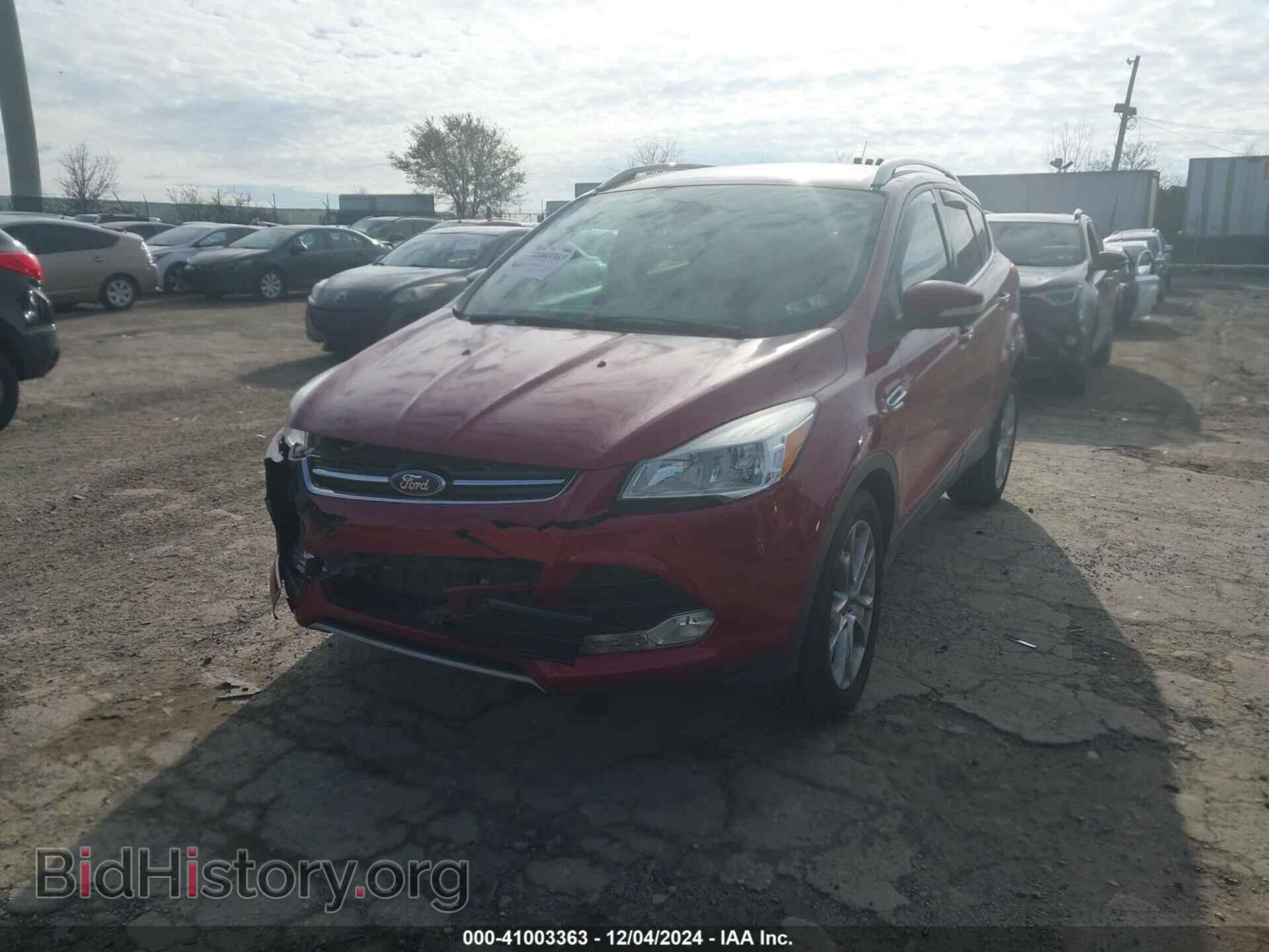 2014 FORD ESCAPE - VIN: 1FMCU9JX2EUB68719 - Фото 2