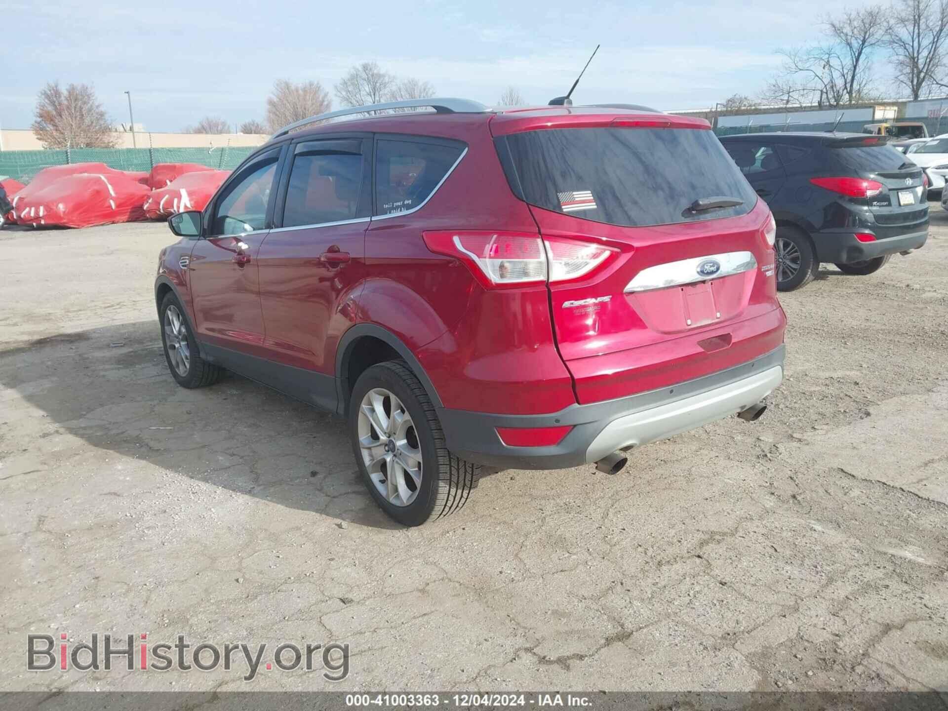 2014 FORD ESCAPE - VIN: 1FMCU9JX2EUB68719 - Фото 3