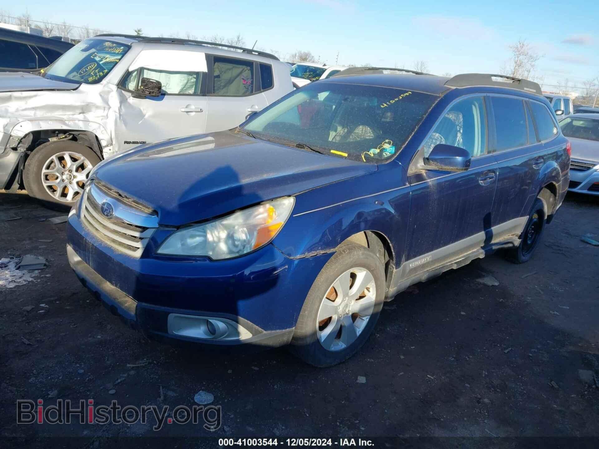 2011 SUBARU OUTBACK - VIN: 4S4BRBBC5B3377485 - Фото 2