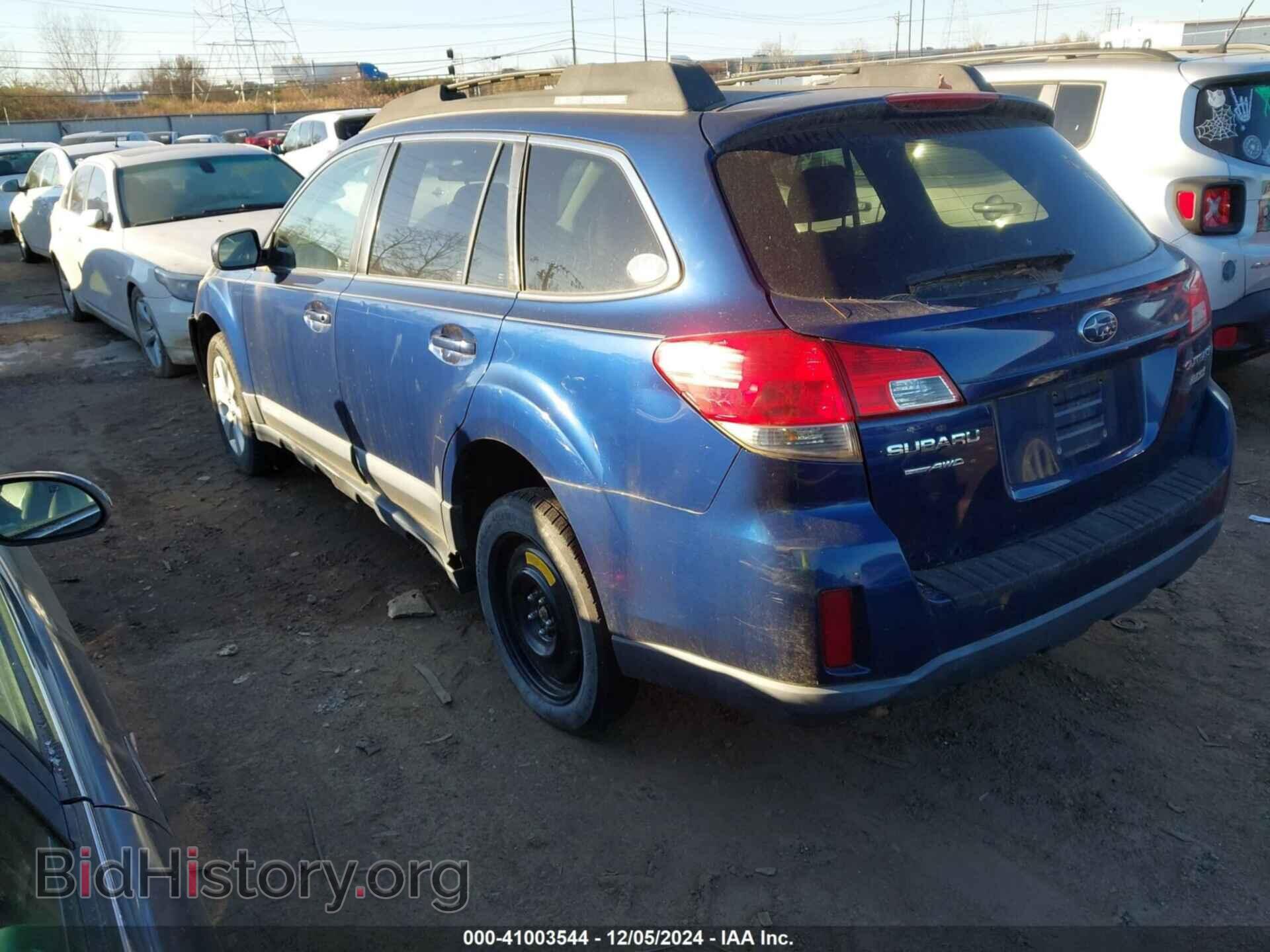 2011 SUBARU OUTBACK - VIN: 4S4BRBBC5B3377485 - Фото 3