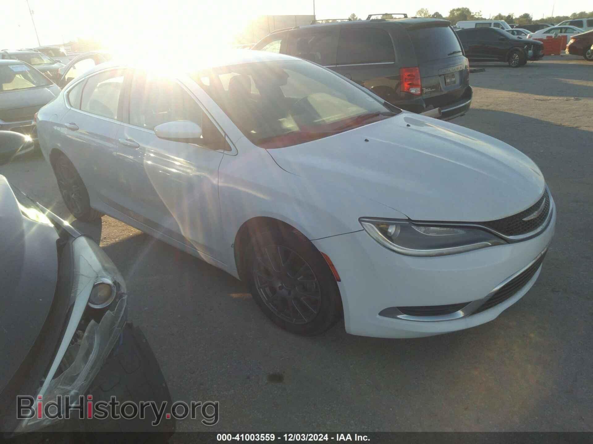 Фотография 1C3CCCAB7FN690478 - CHRYSLER 200 2015