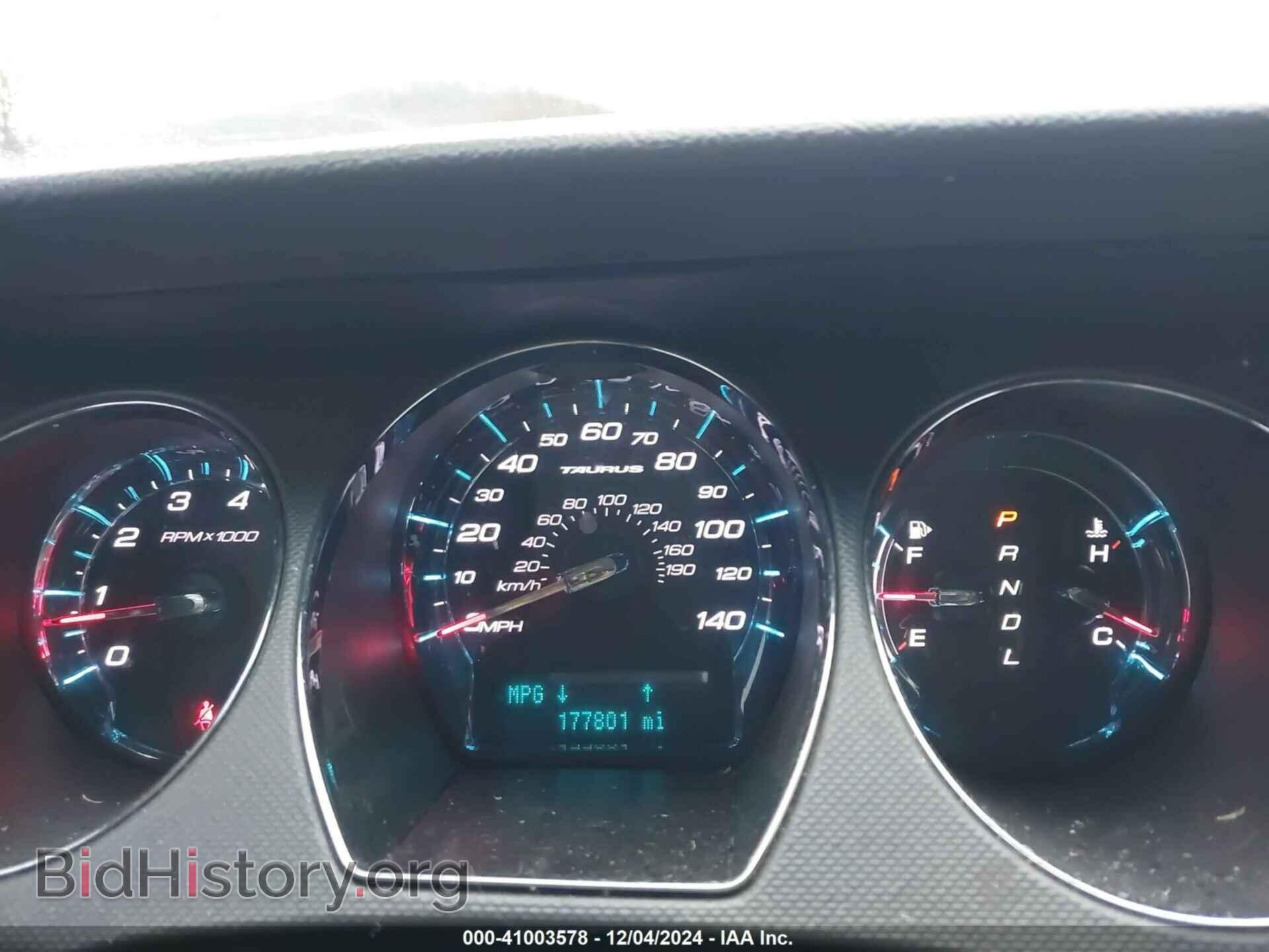 2012 FORD TAURUS - VIN: 1FAHP2DW0CG125526 - Фото 7