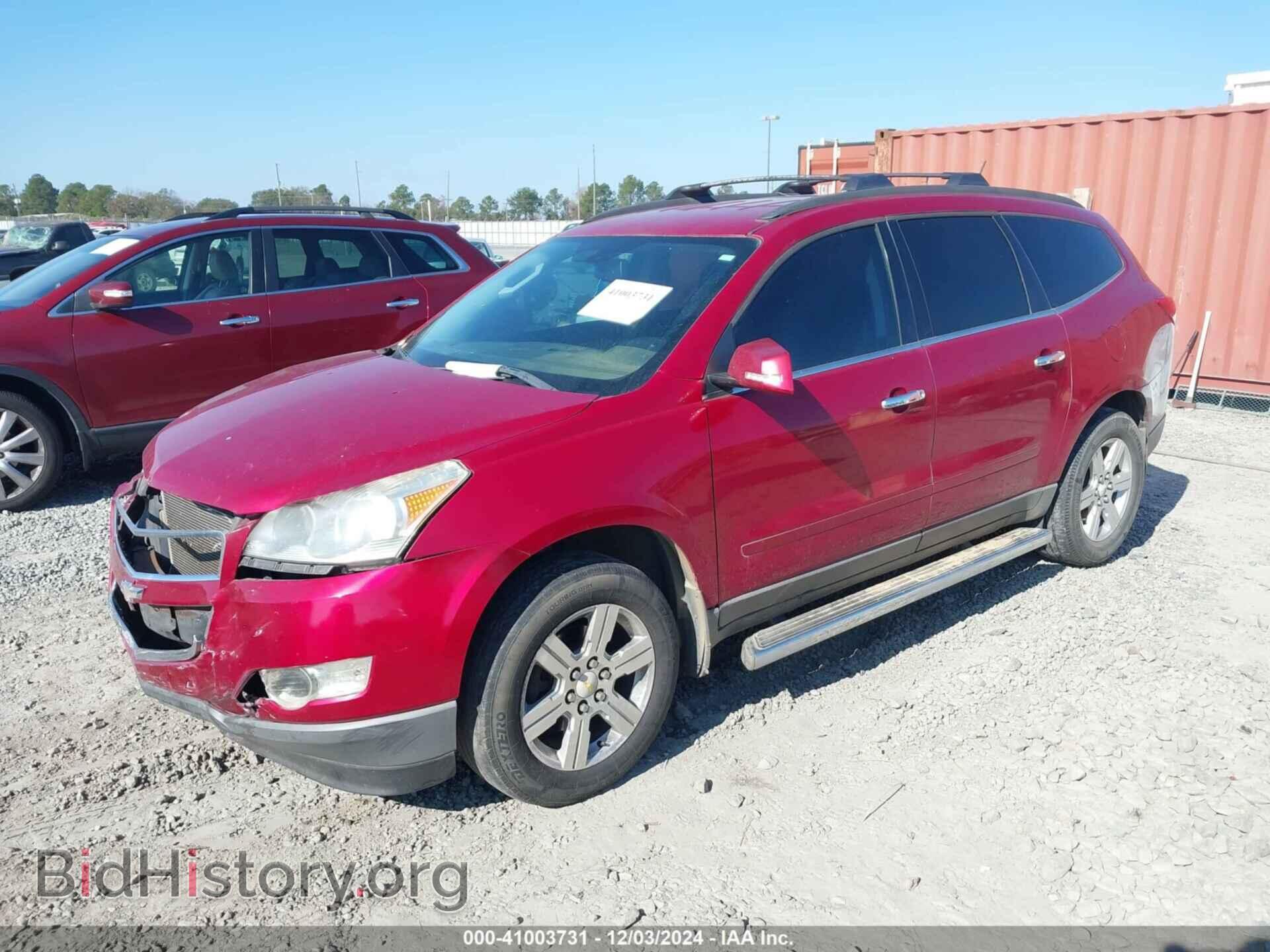 2012 CHEVROLET TRAVERSE - VIN: 1GNKVJED5CJ152552 - Фото 2