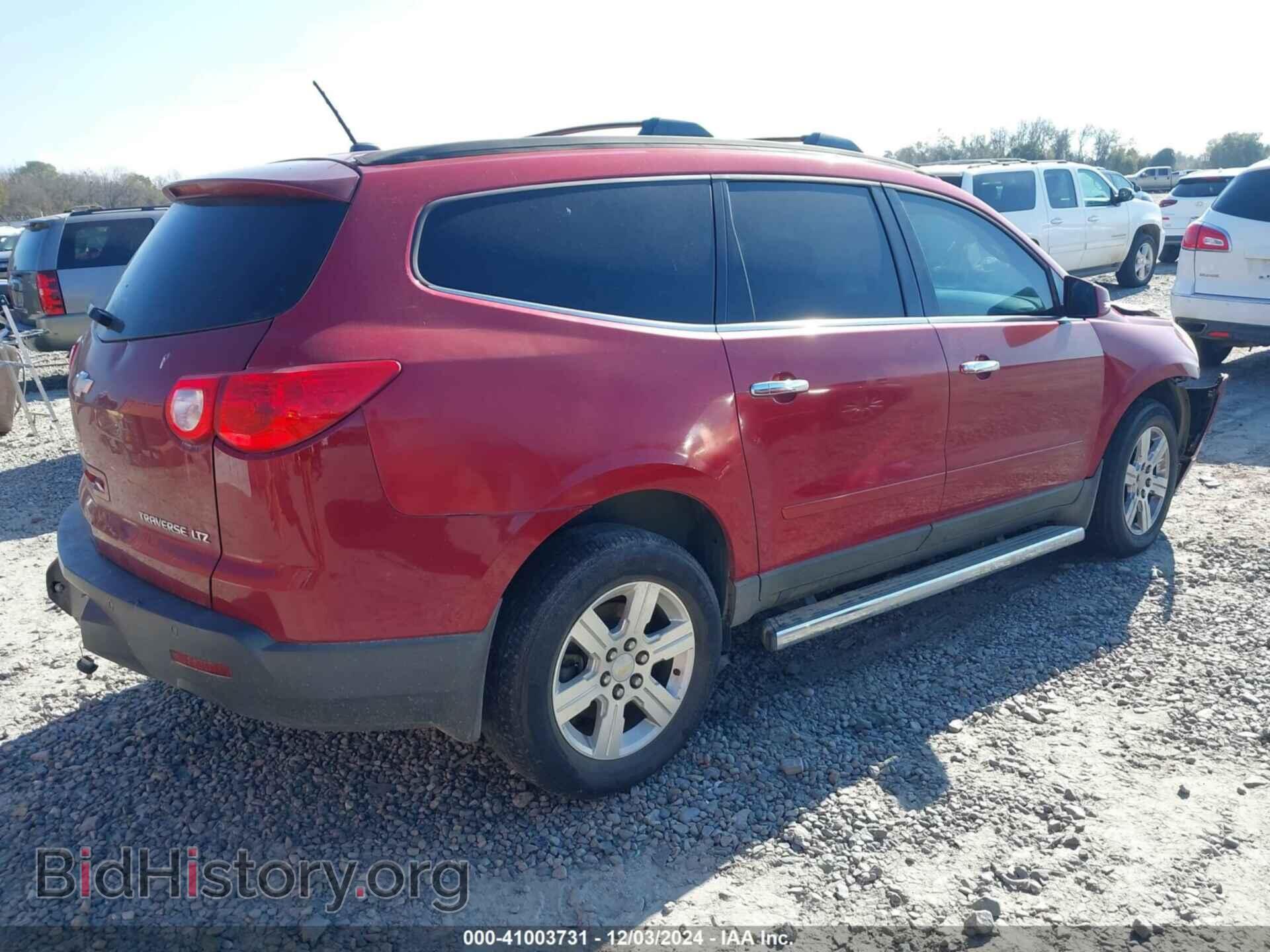 2012 CHEVROLET TRAVERSE - VIN: 1GNKVJED5CJ152552 - Фото 4