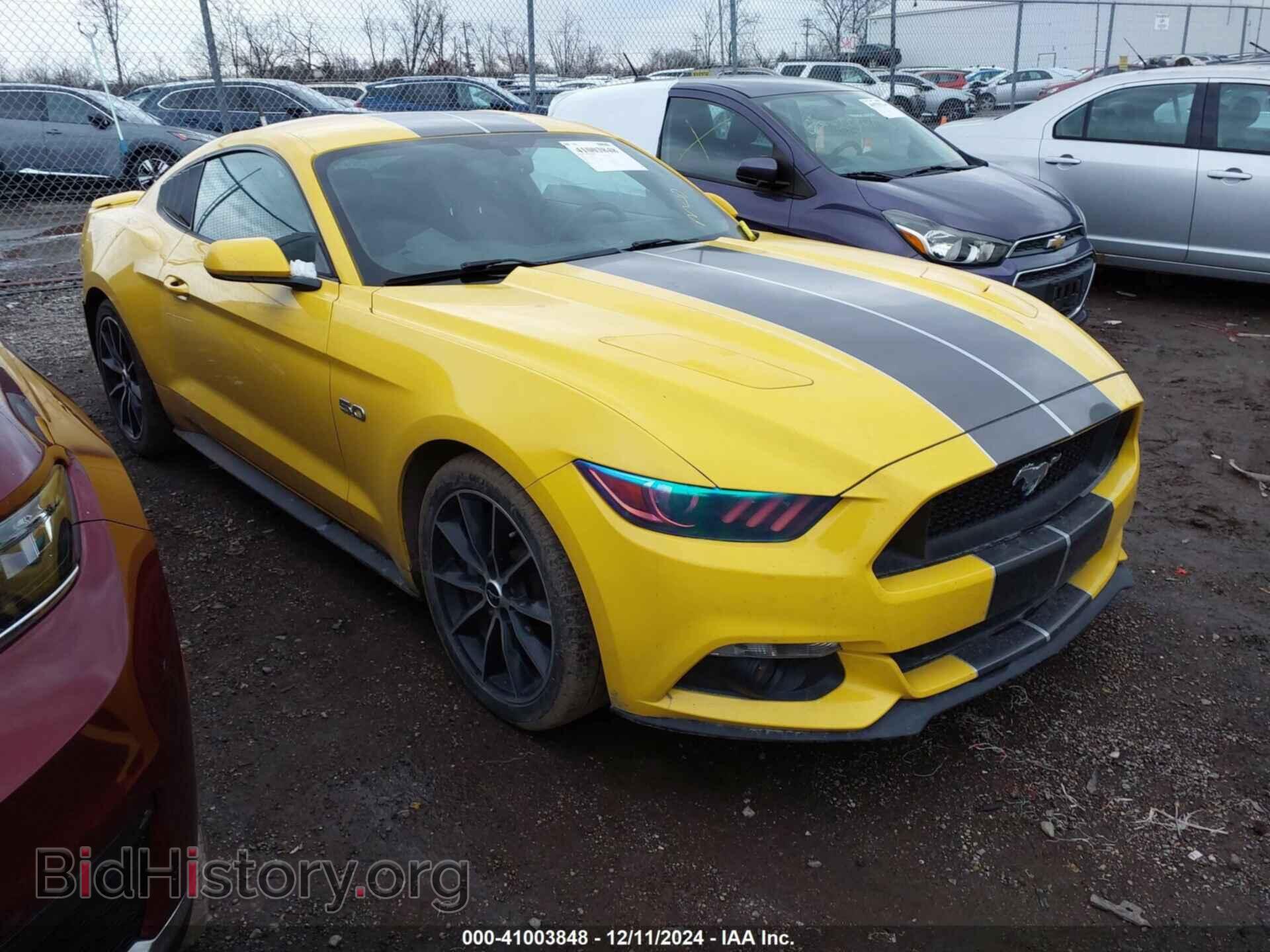 Фотография 1FA6P8CF8G5201670 - FORD MUSTANG 2016