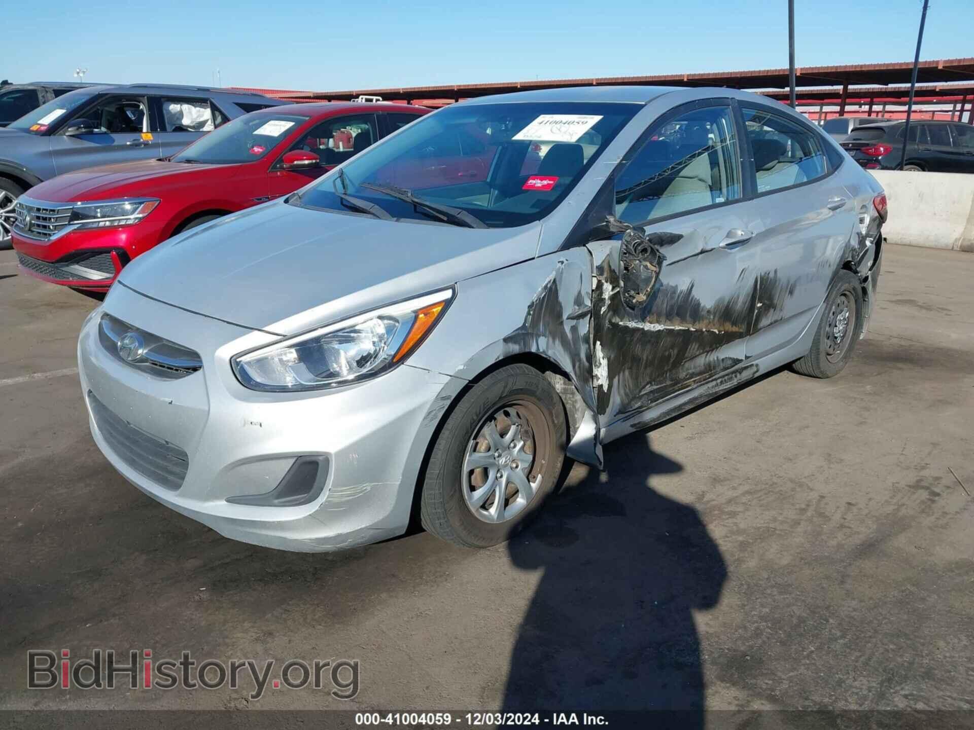2015 HYUNDAI ACCENT - VIN: KMHCT4AE2FU818378 - Фото 2
