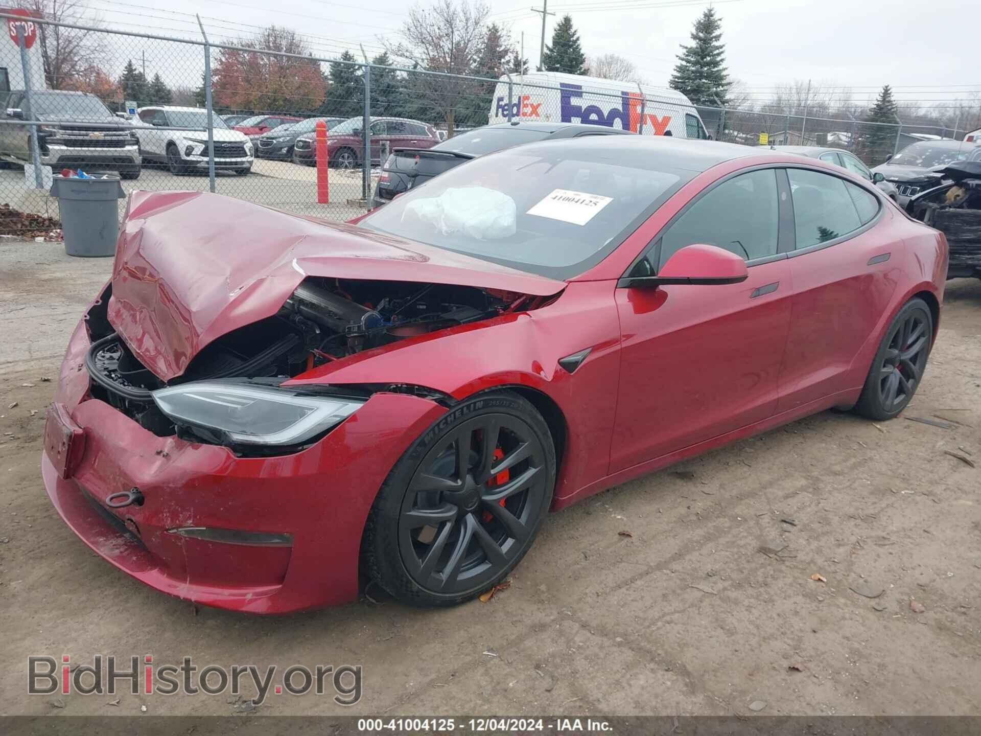 2024 TESLA MODEL S - VIN: 5YJSA1E62RF538707 - Фото 2