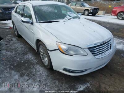 2012 Chrysler 200 Limited, белый — VIN 1C3CCBCB5CN109353, IAAI
