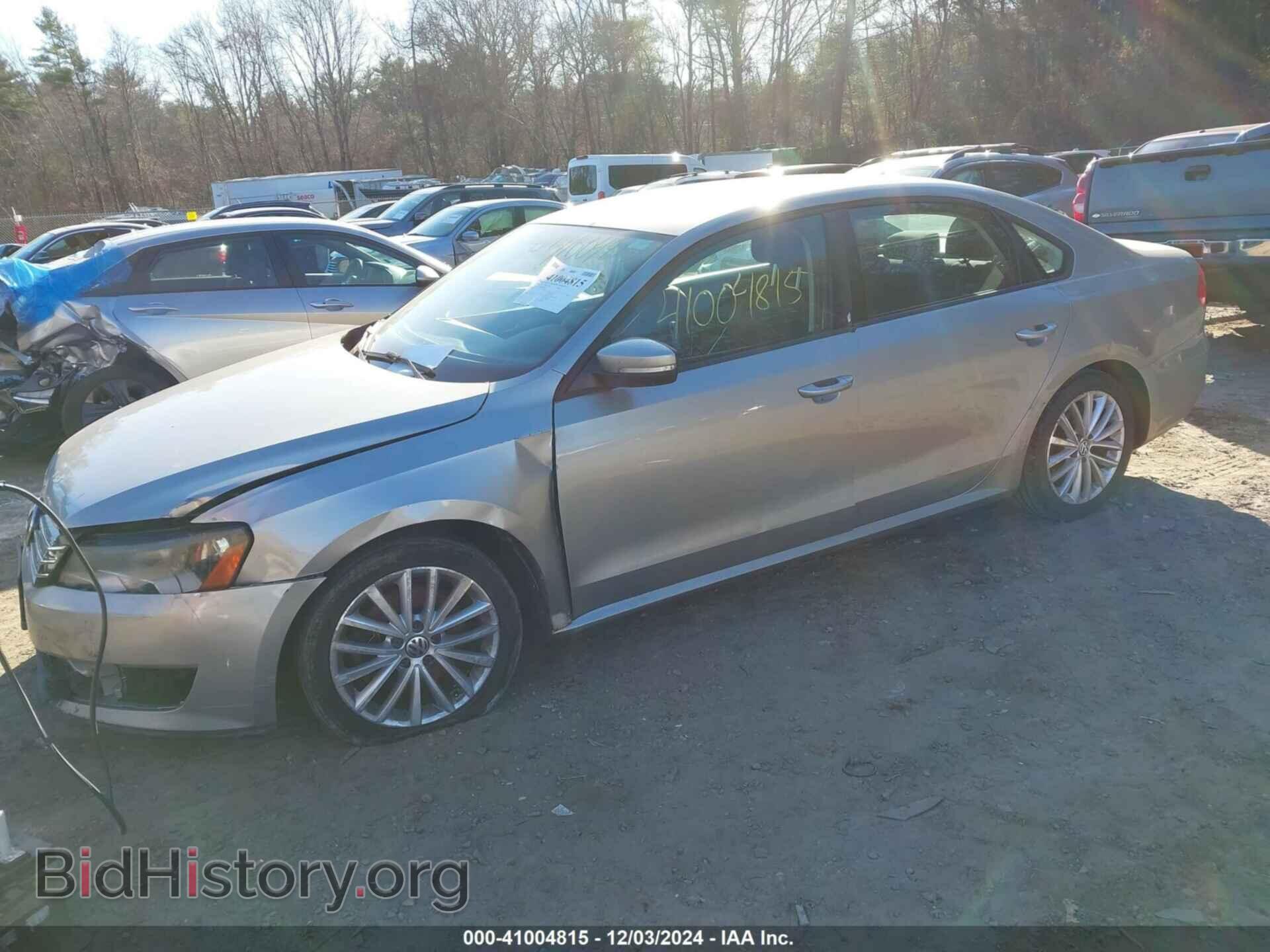 2014 VOLKSWAGEN PASSAT - VIN: 1VWAP7A30EC008863 - Фото 2