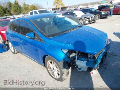 2016 Ford FOCUS SE, синий — VIN 1FADP3K22GL391356, IAAI