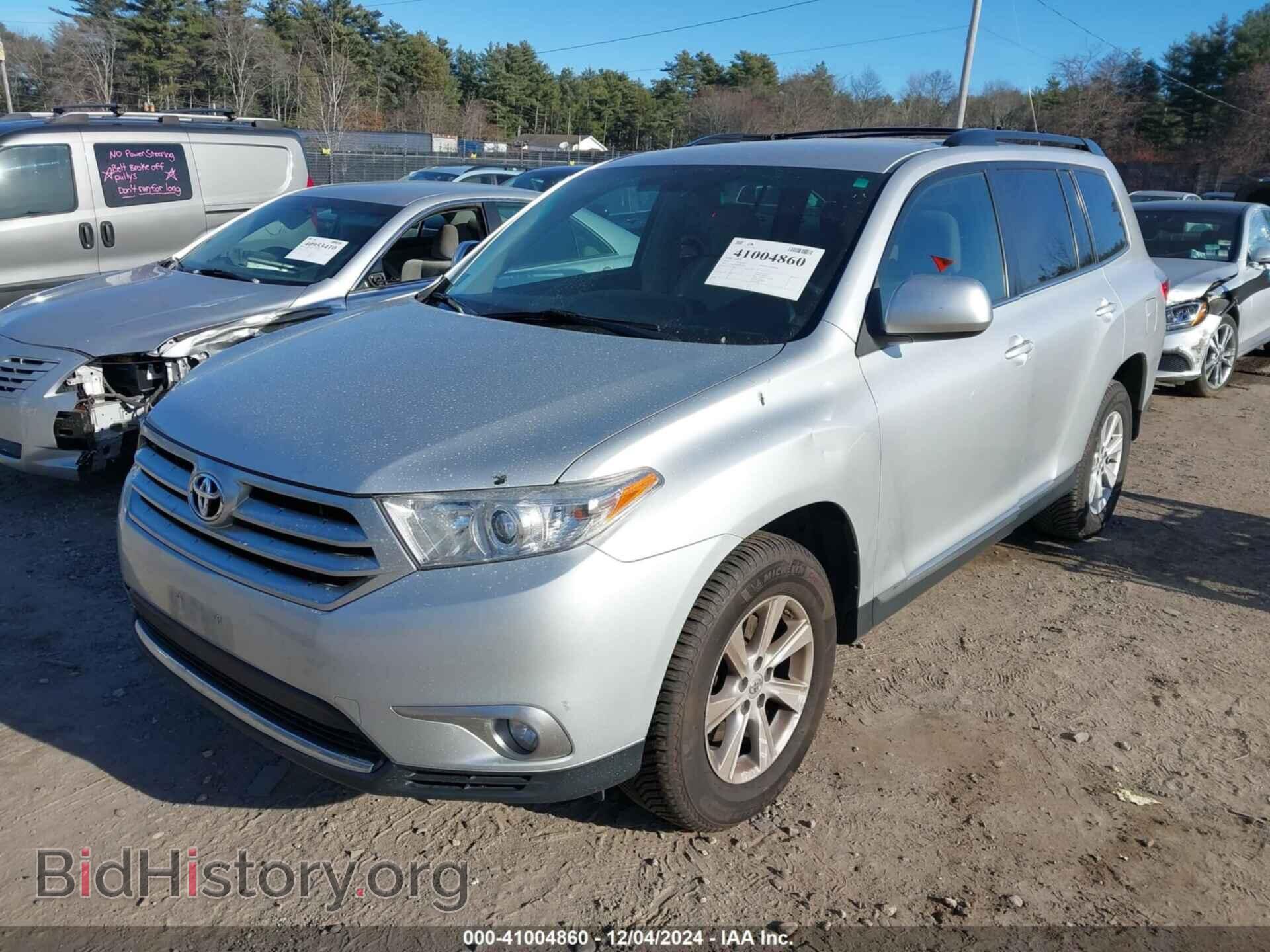 2012 TOYOTA HIGHLANDER - VIN: 5TDBK3EH1CS119292 - Фото 2