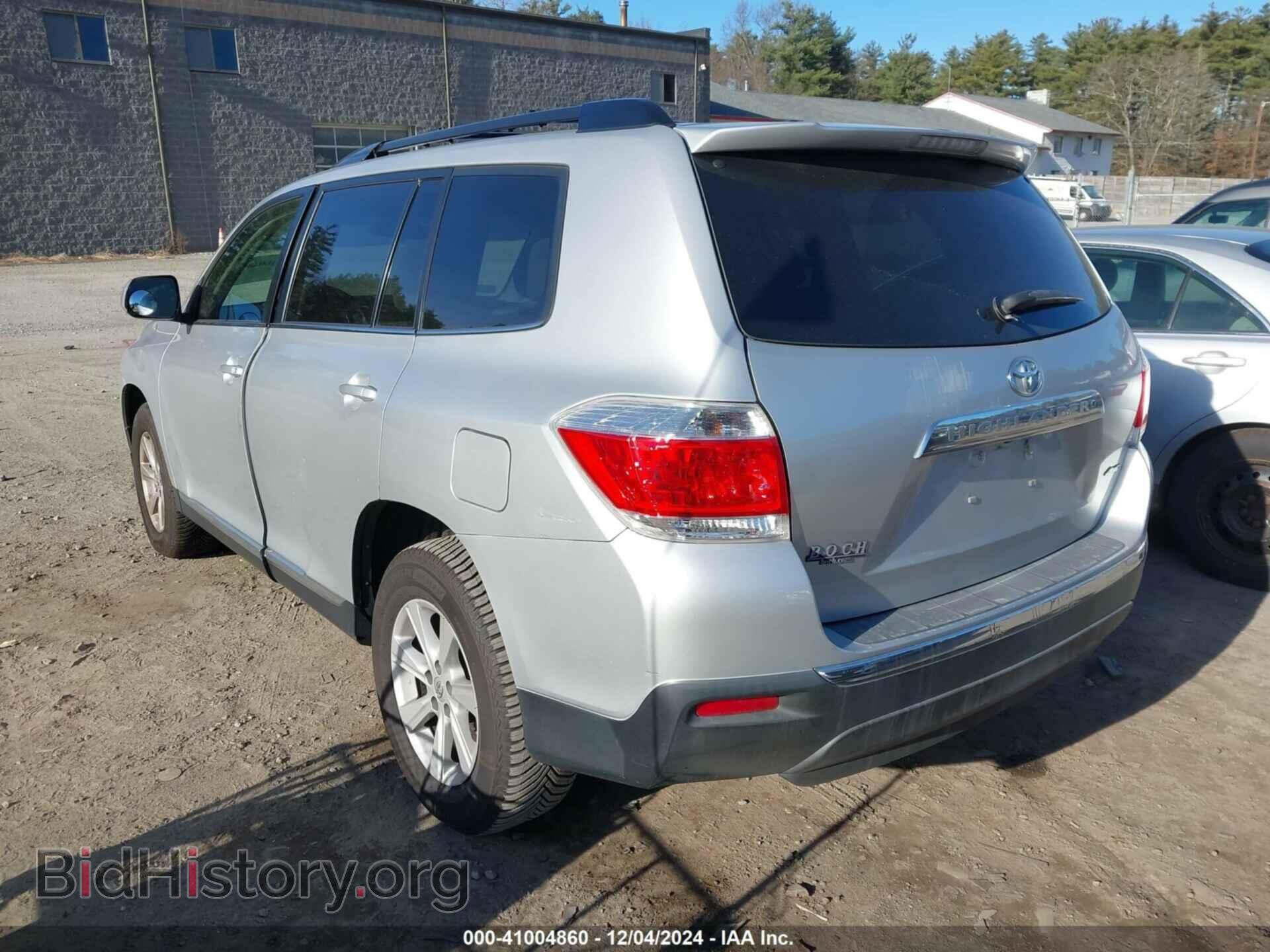 2012 TOYOTA HIGHLANDER - VIN: 5TDBK3EH1CS119292 - Фото 3