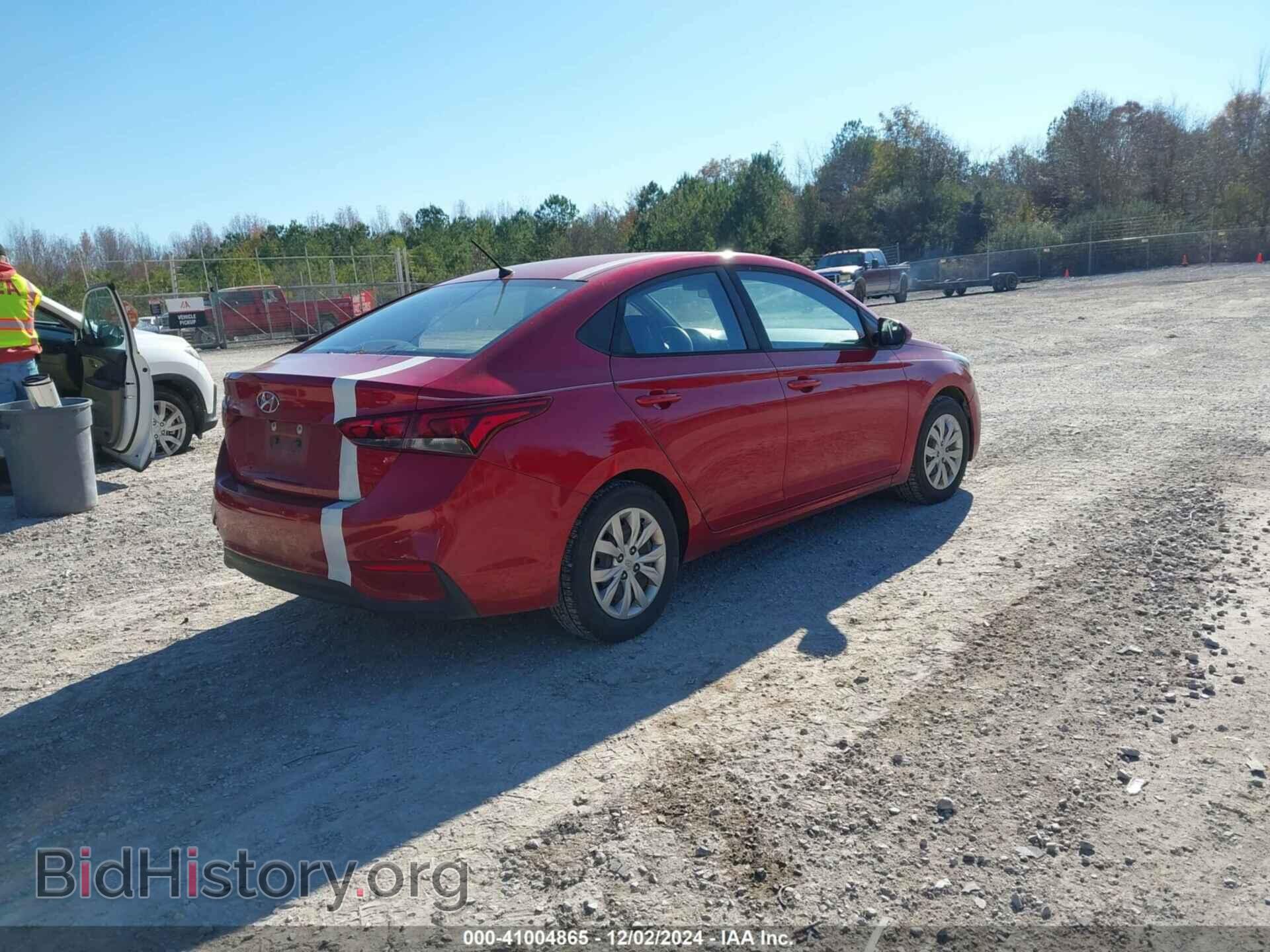 2018 HYUNDAI ACCENT - VIN: 3KPC24A38JE033389 - Фото 4