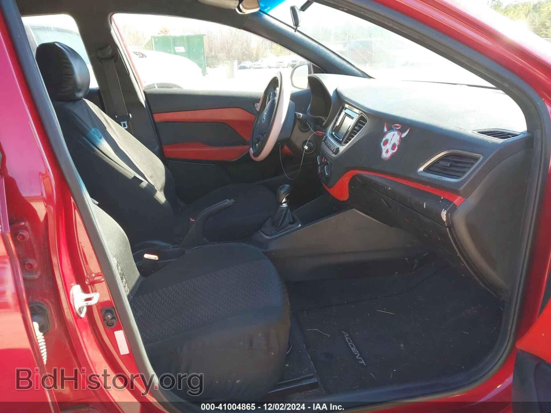 2018 HYUNDAI ACCENT - VIN: 3KPC24A38JE033389 - Фото 5