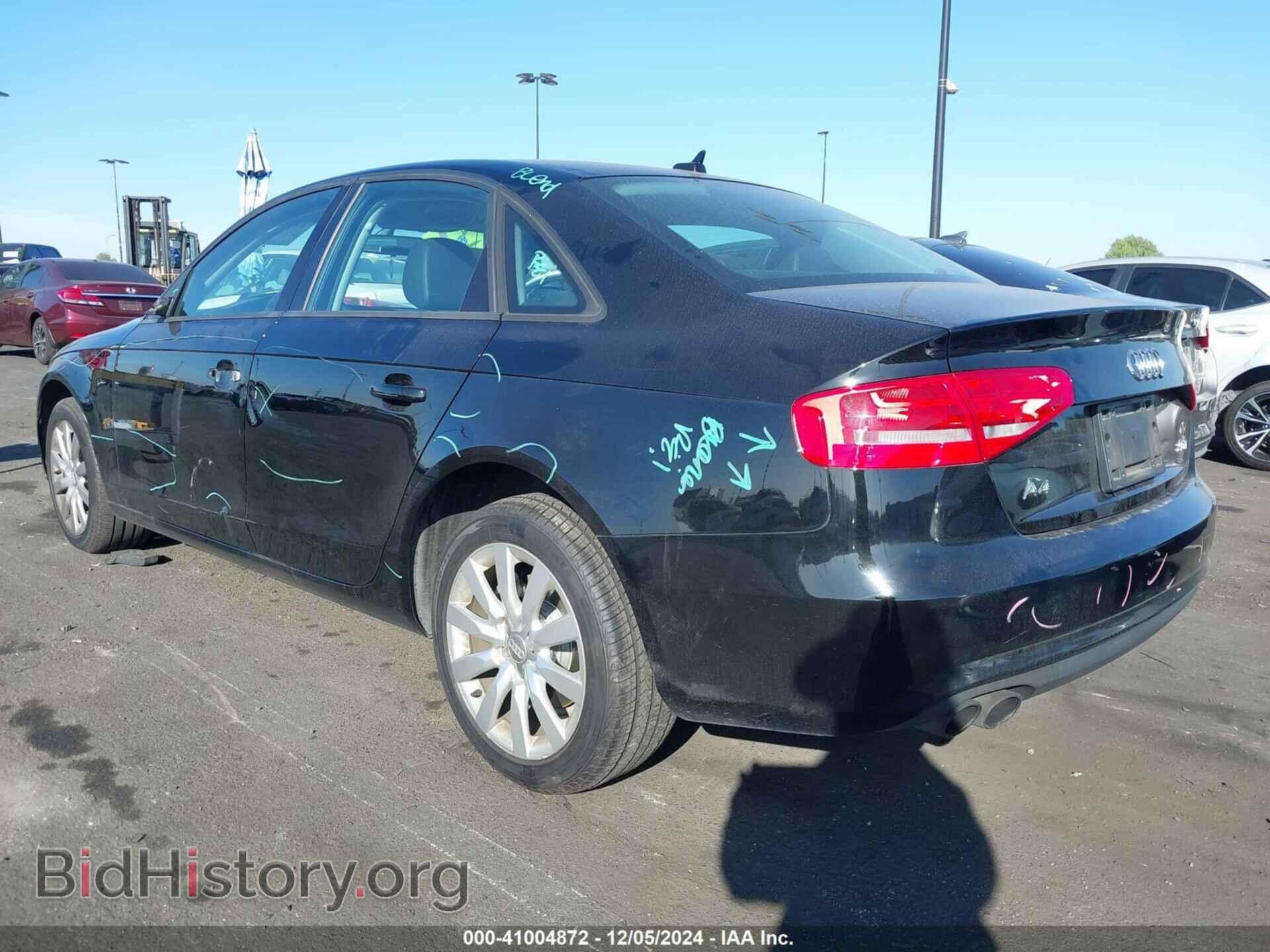 2013 AUDI A4 - VIN: WAUAFAFL3DA178153 - Фото 3