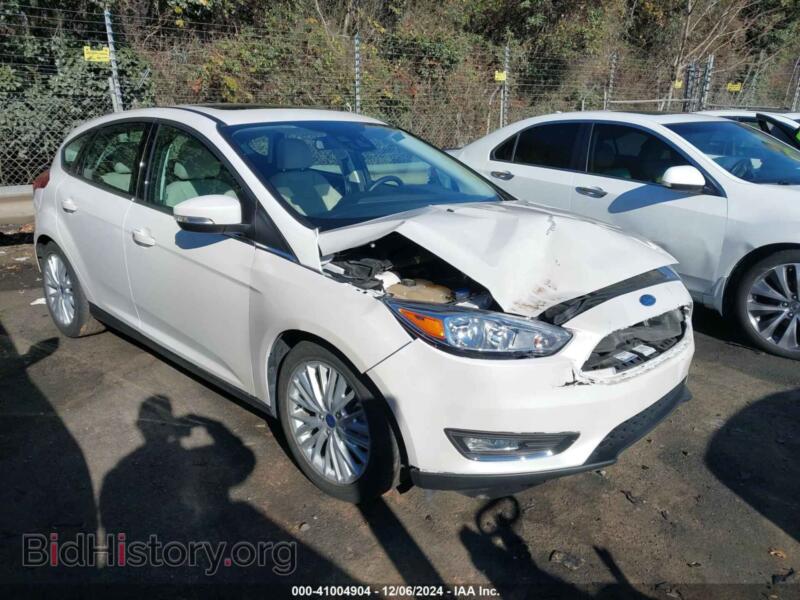 2017 Ford FOCUS TITANIUM (VIN 1FADP3N28HL317226) — фото 1 из 16, IAAI, повреждение: передняя часть