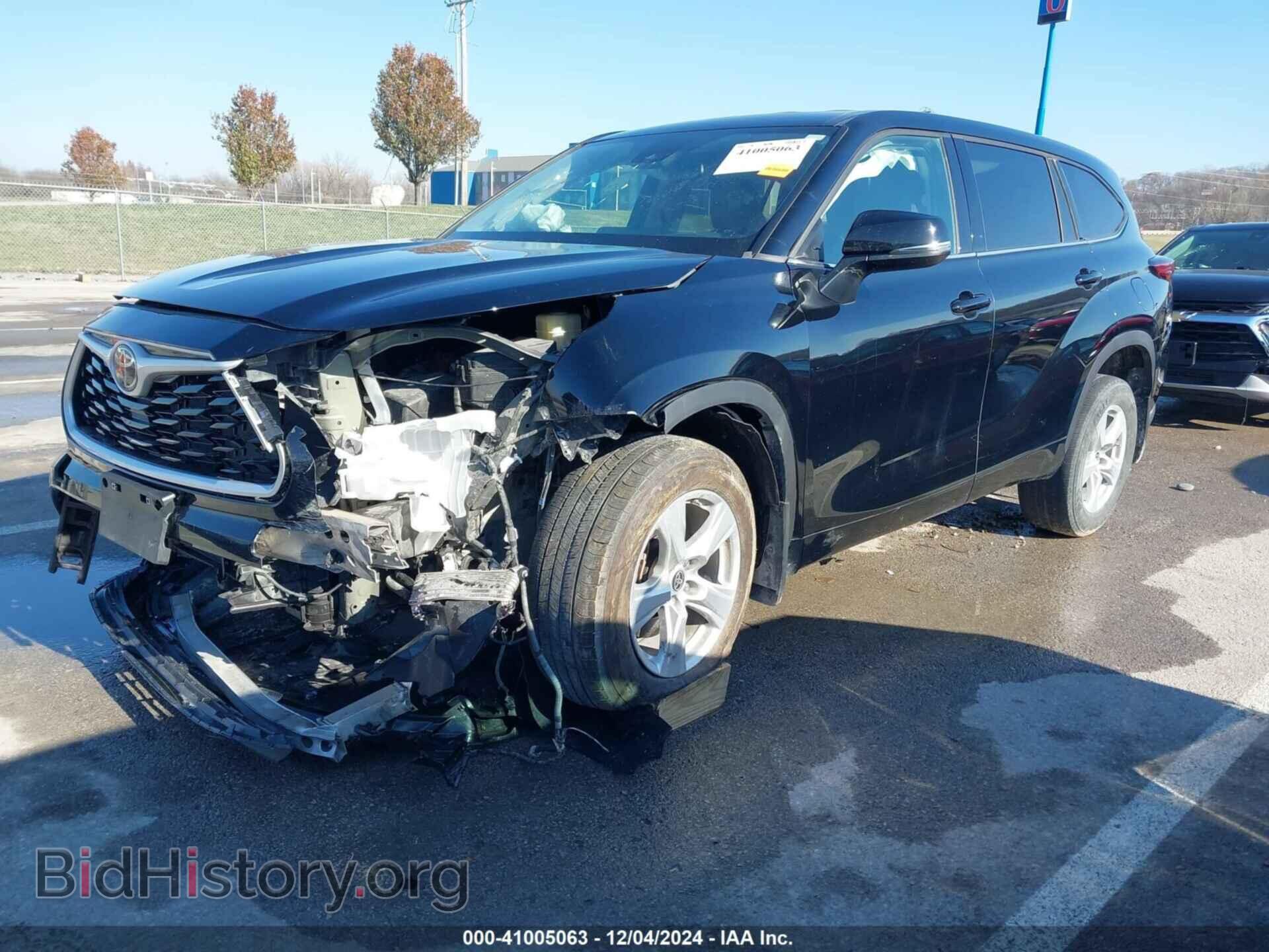 2021 TOYOTA HIGHLANDER - VIN: 5TDBZRBH7MS152365 - Фото 2