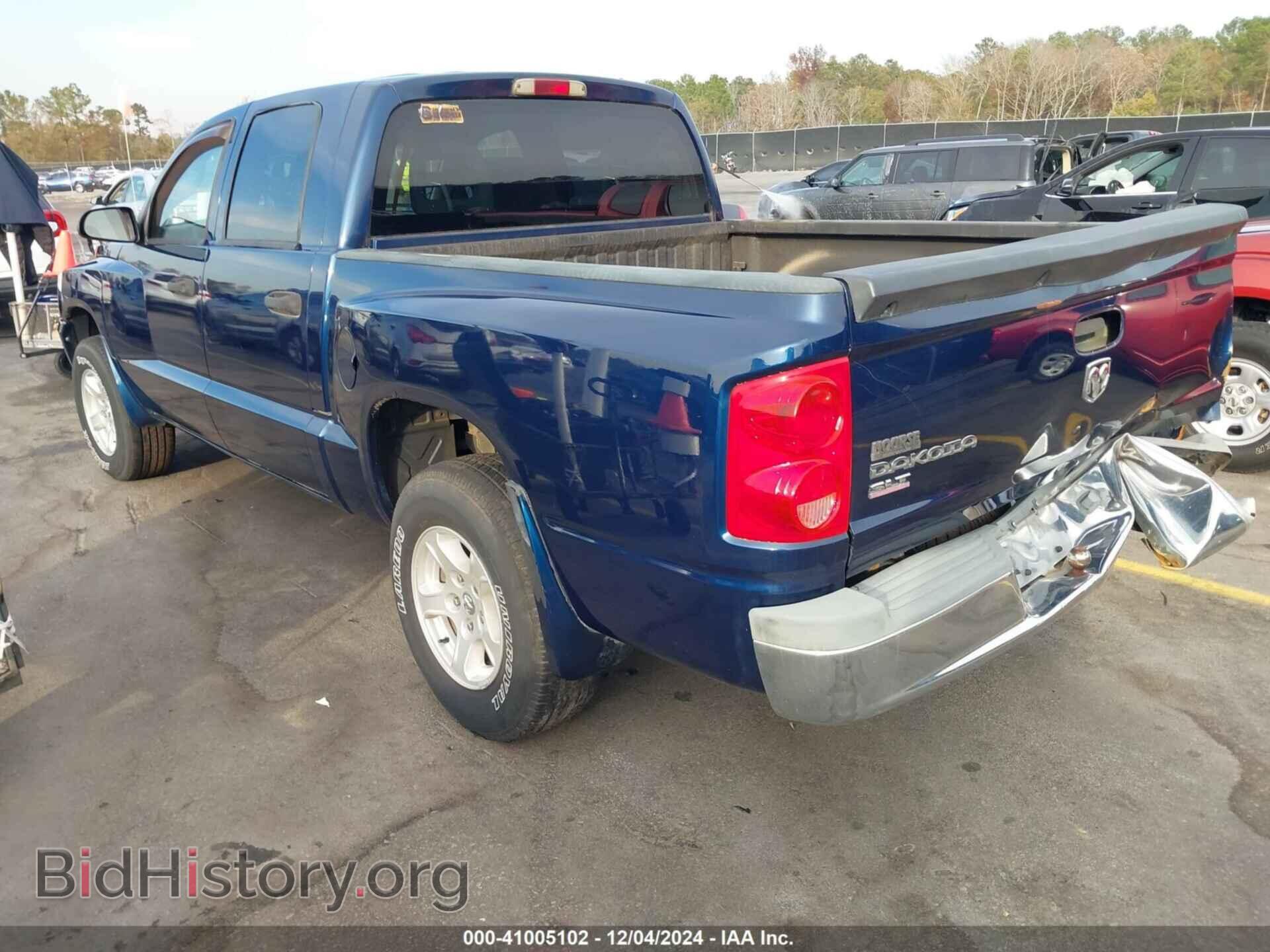 2006 DODGE DAKOTA - VIN: 1D7HE48K06S556927 - Фото 3