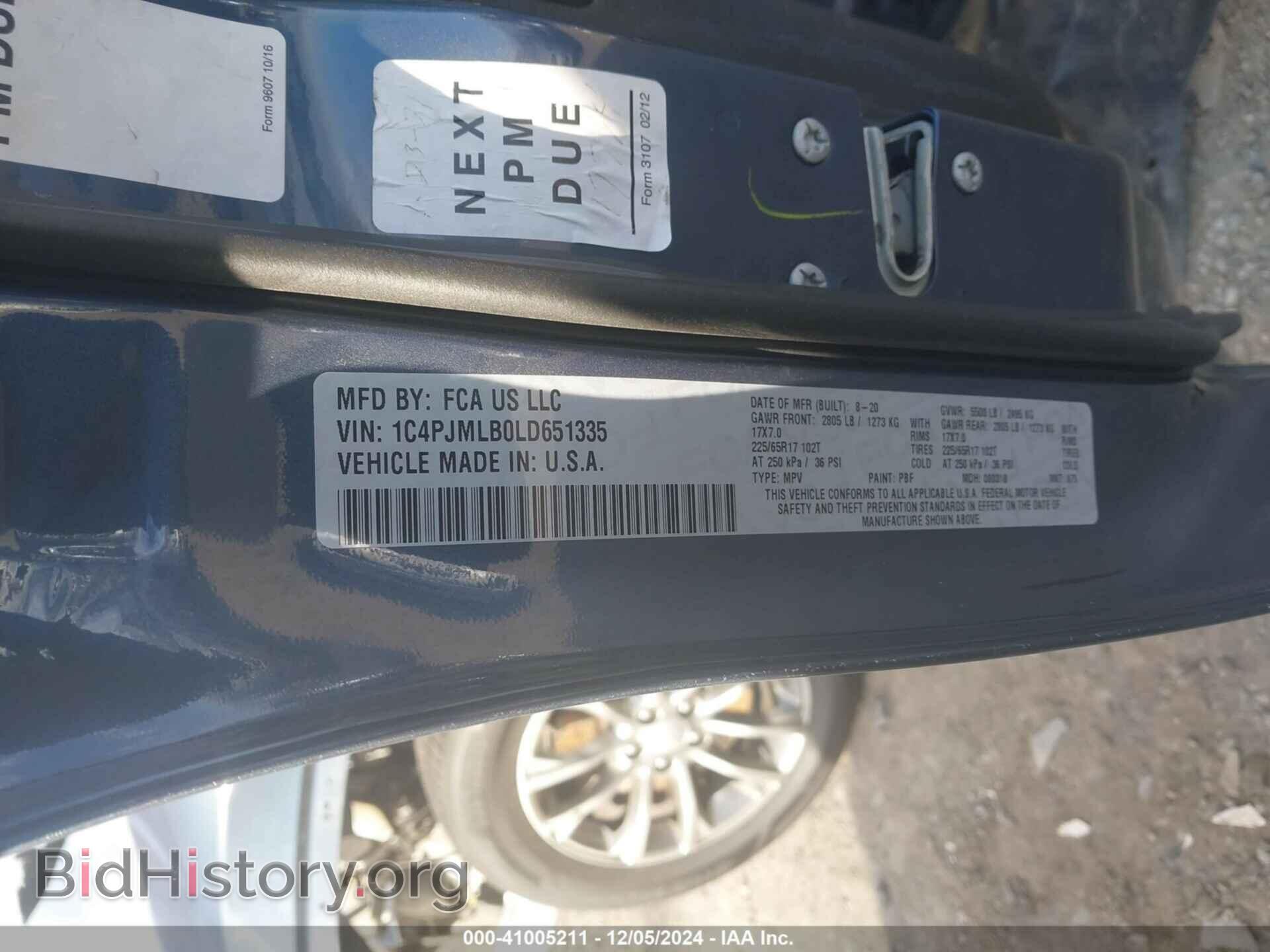 2020 JEEP CHEROKEE - VIN: 1C4PJMLB0LD651335 - Фото 9