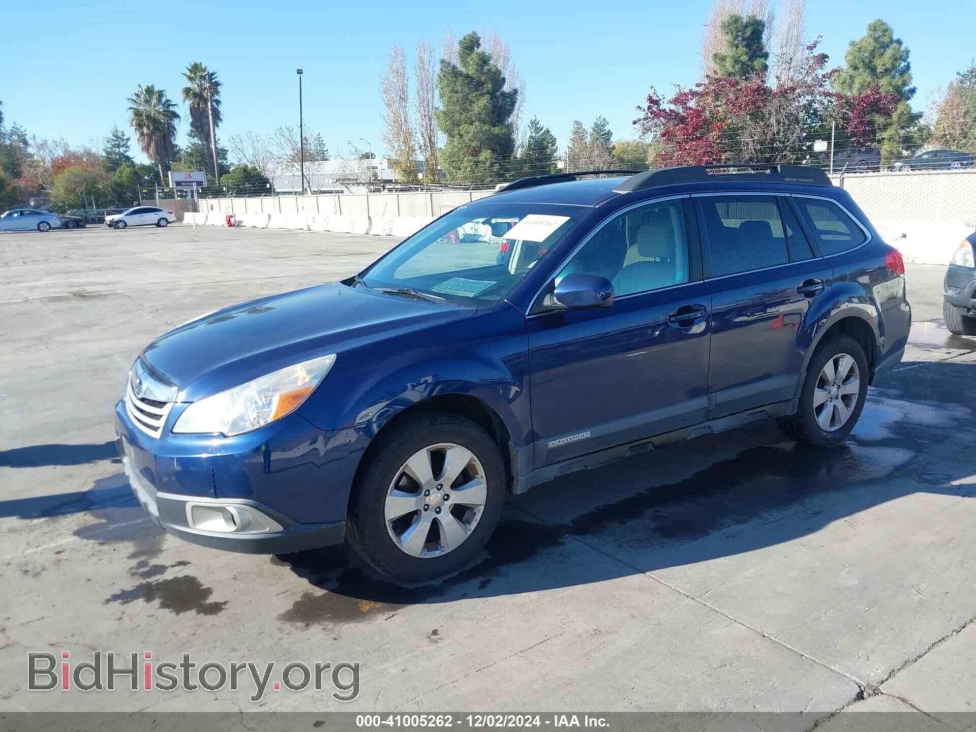 2011 SUBARU OUTBACK - VIN: 4S4BRBGC8B3427028 - Фото 2
