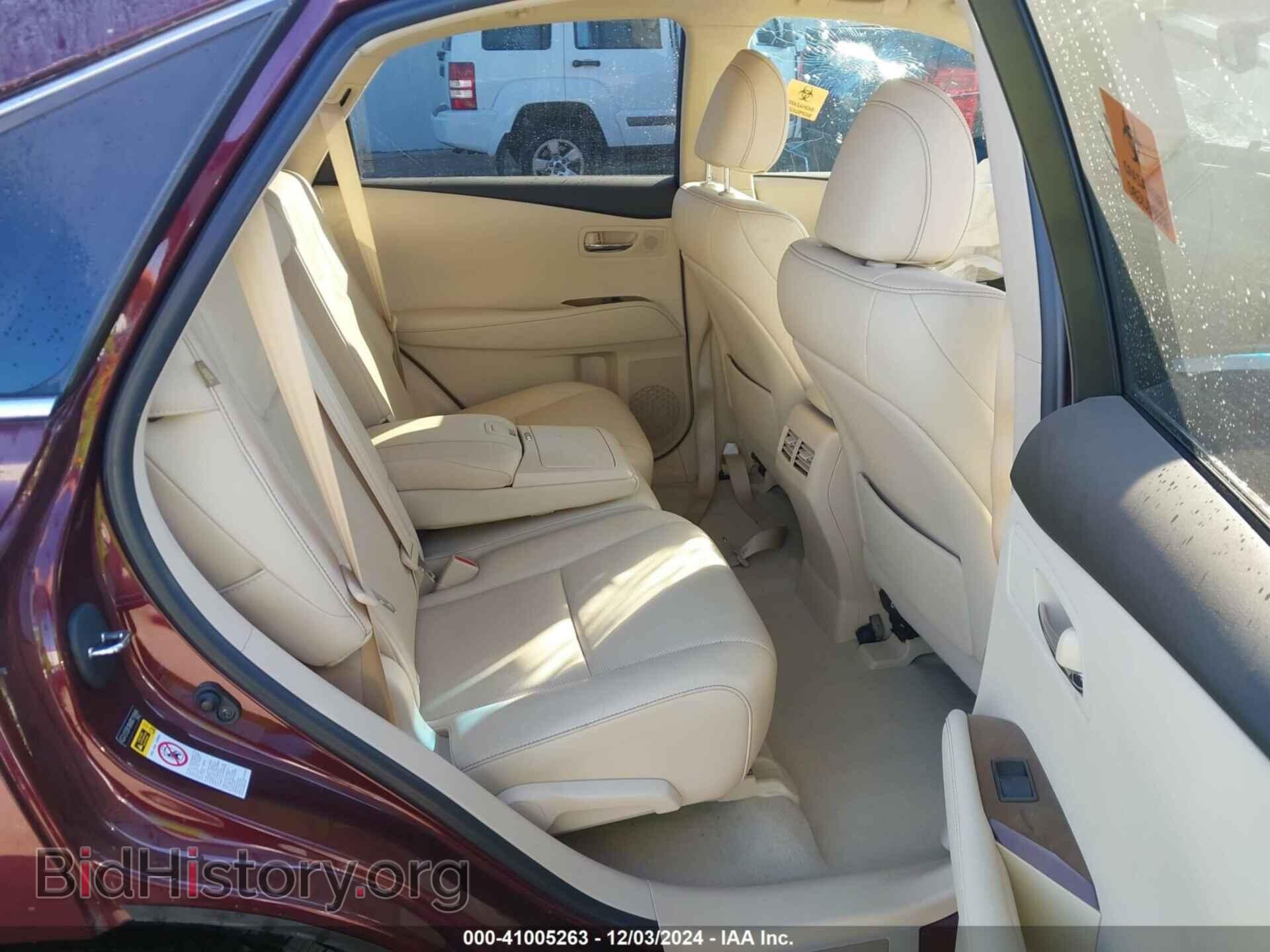 2013 LEXUS RX 350 - VIN: 2T2ZK1BA9DC110484 - Фото 8
