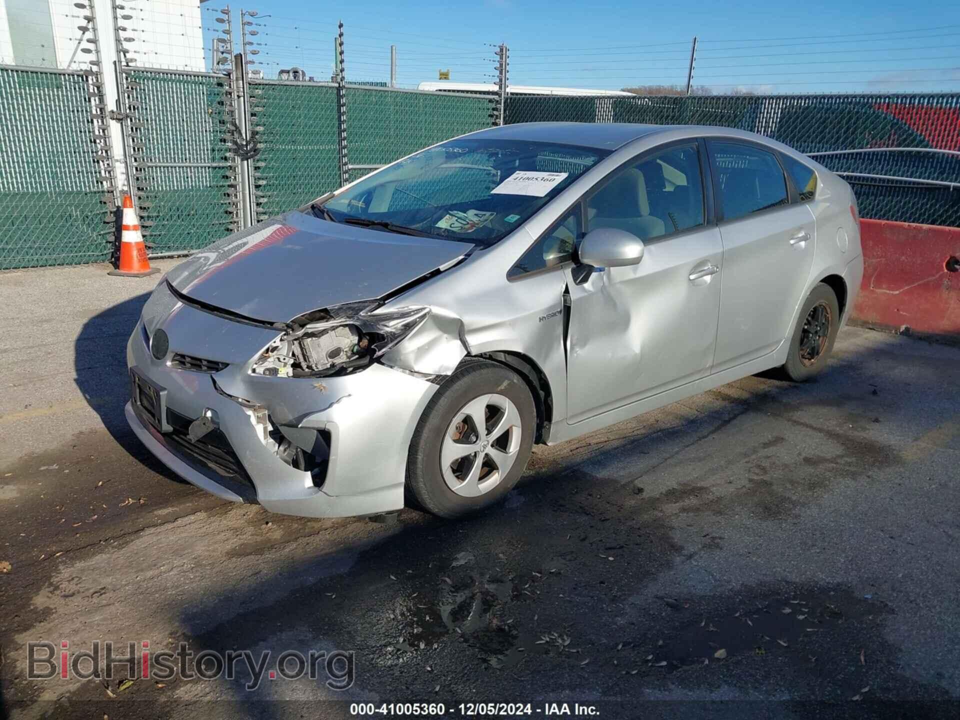 2014 TOYOTA PRIUS - VIN: JTDKN3DU4E1759891 - Фото 2