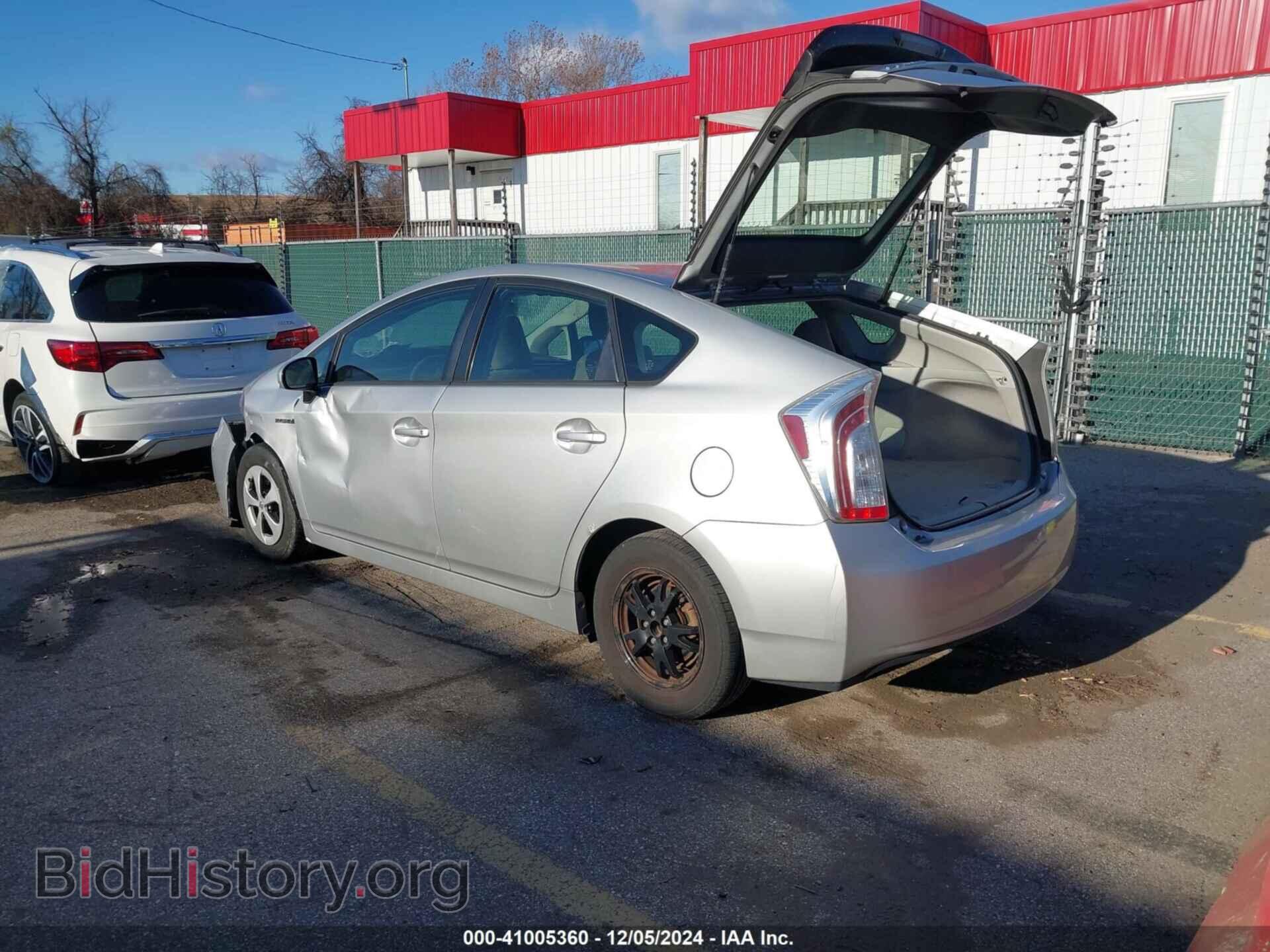 2014 TOYOTA PRIUS - VIN: JTDKN3DU4E1759891 - Фото 3