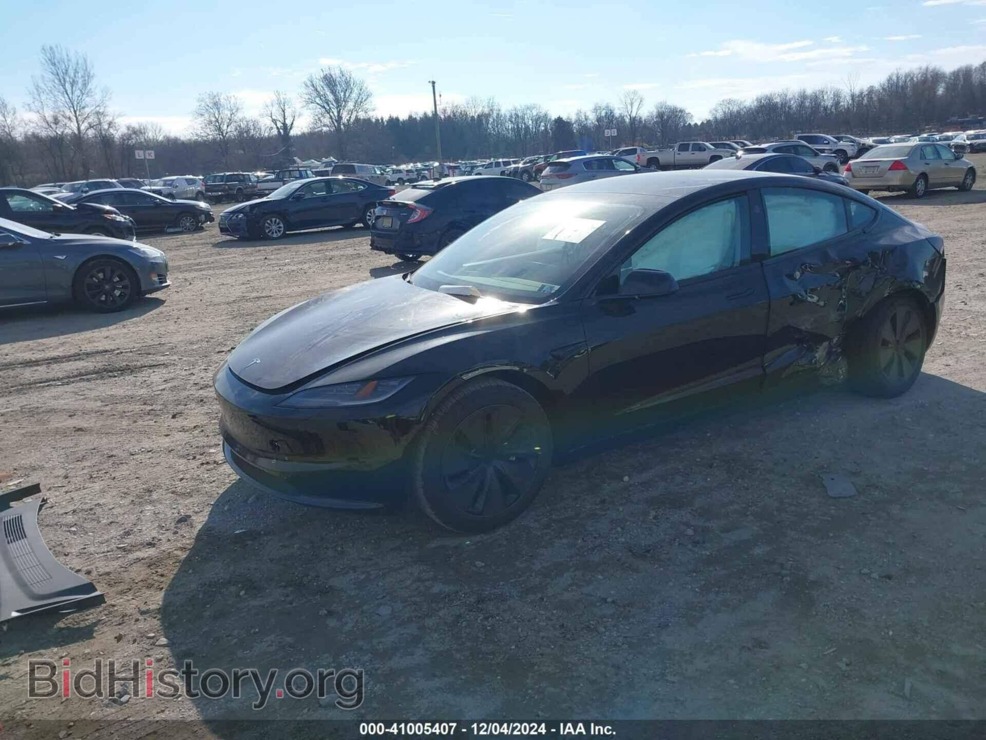 2024 TESLA MODEL 3 - VIN: 5YJ3E1EA1RF718046 - Фото 2