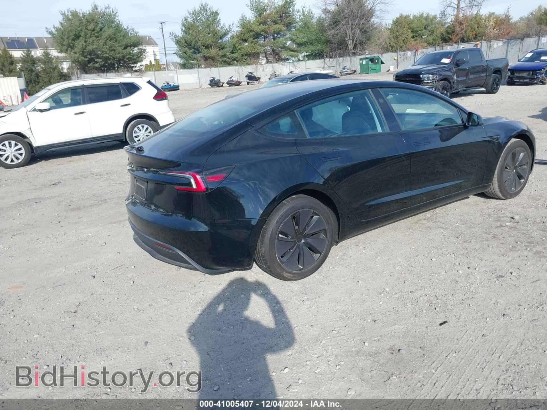 2024 TESLA MODEL 3 - VIN: 5YJ3E1EA1RF718046 - Фото 4