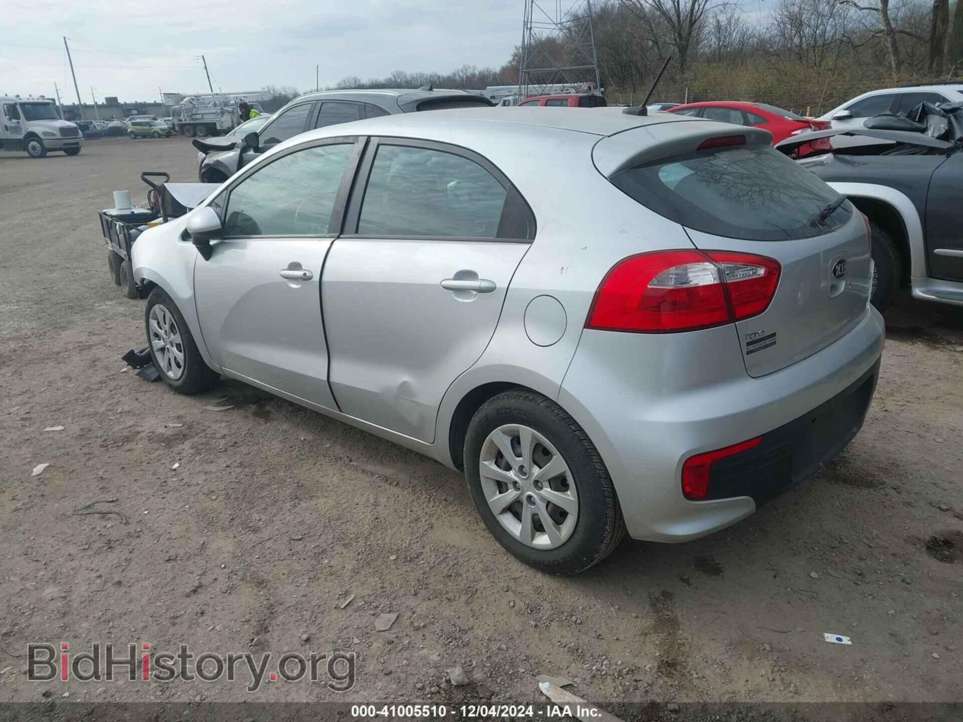 2016 KIA RIO - VIN: KNADM5A36G6635644 - Фото 3