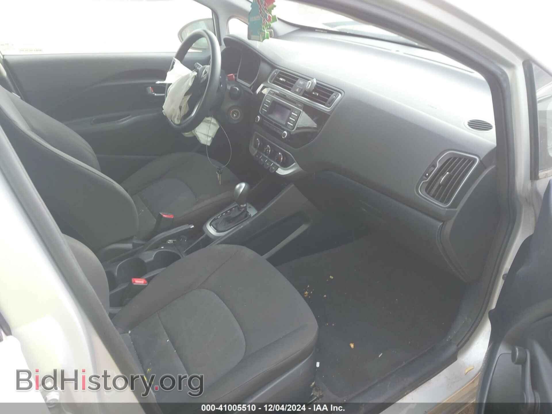 2016 KIA RIO - VIN: KNADM5A36G6635644 - Фото 5