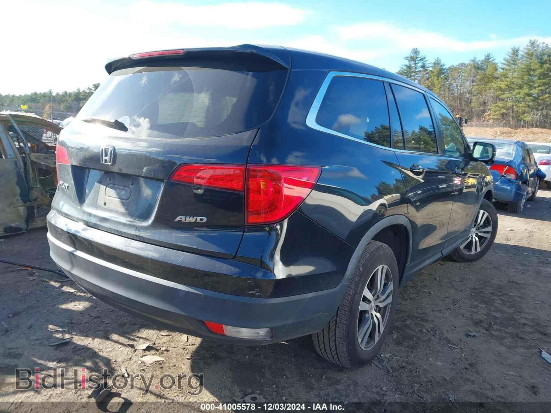 2016 HONDA PILOT - VIN: 5FNYF6H59GB039198 - Фото 4