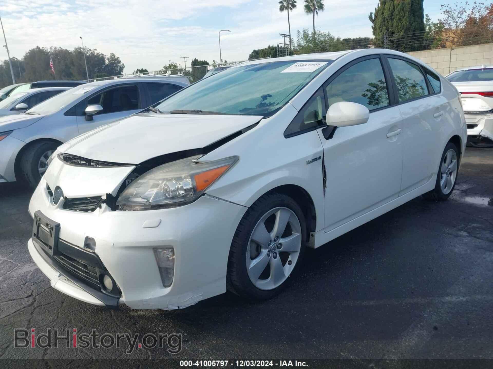 2015 TOYOTA PRIUS - VIN: JTDKN3DU7F1872641 - Фото 2