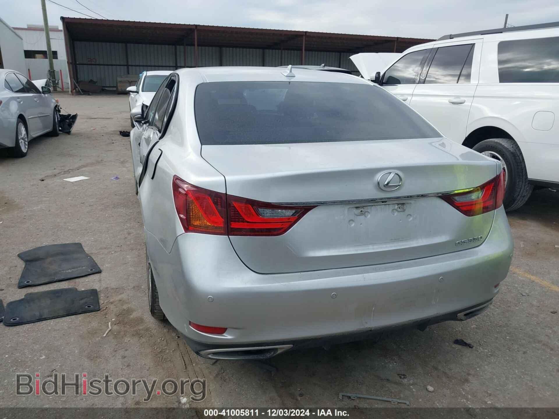 2013 LEXUS GS 350 - VIN: JTHBE1BL4D5016765 - Фото 3