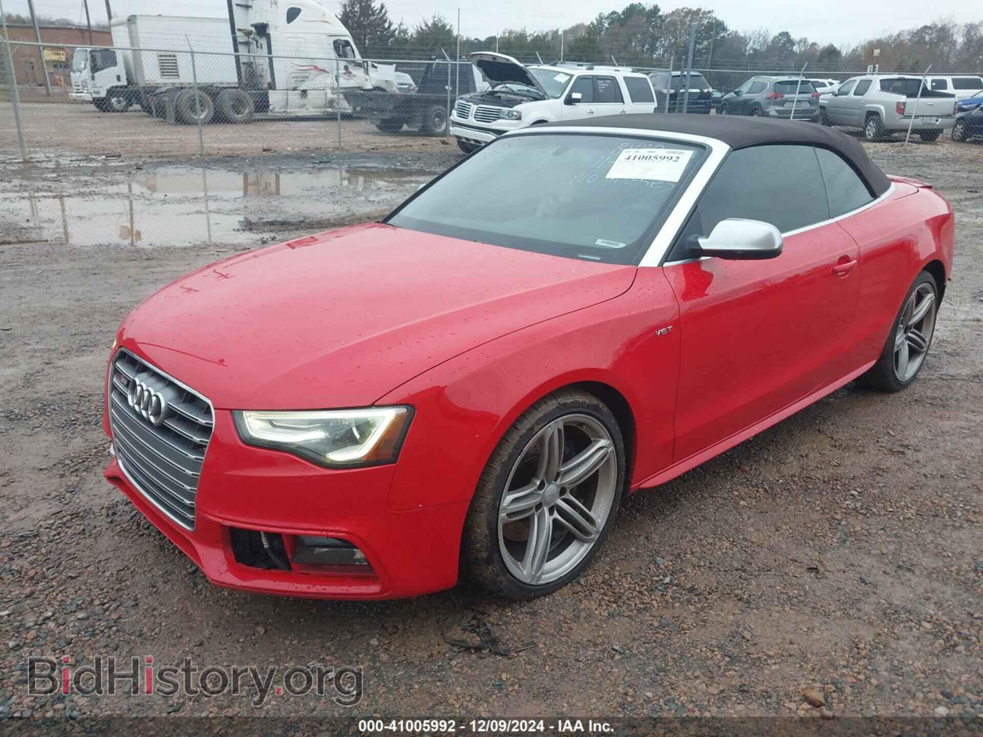 2014 AUDI S5 - VIN: WAUVGAFH3EN004913 - Фото 2