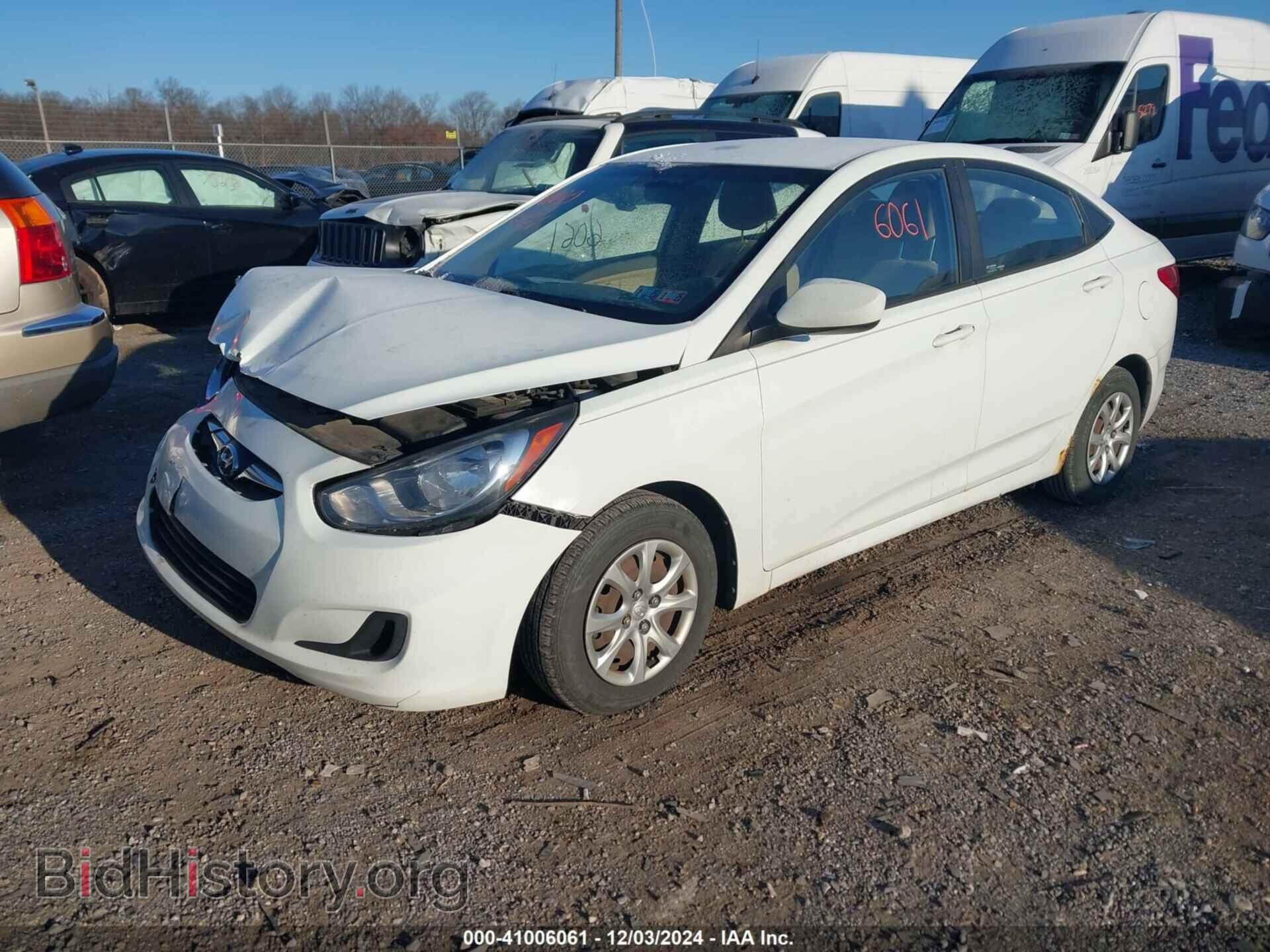 2013 HYUNDAI ACCENT - VIN: KMHCT4AE9DU506975 - Фото 2