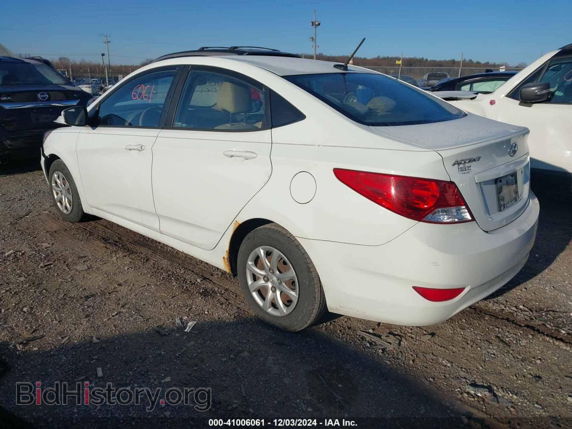 2013 HYUNDAI ACCENT - VIN: KMHCT4AE9DU506975 - Фото 3