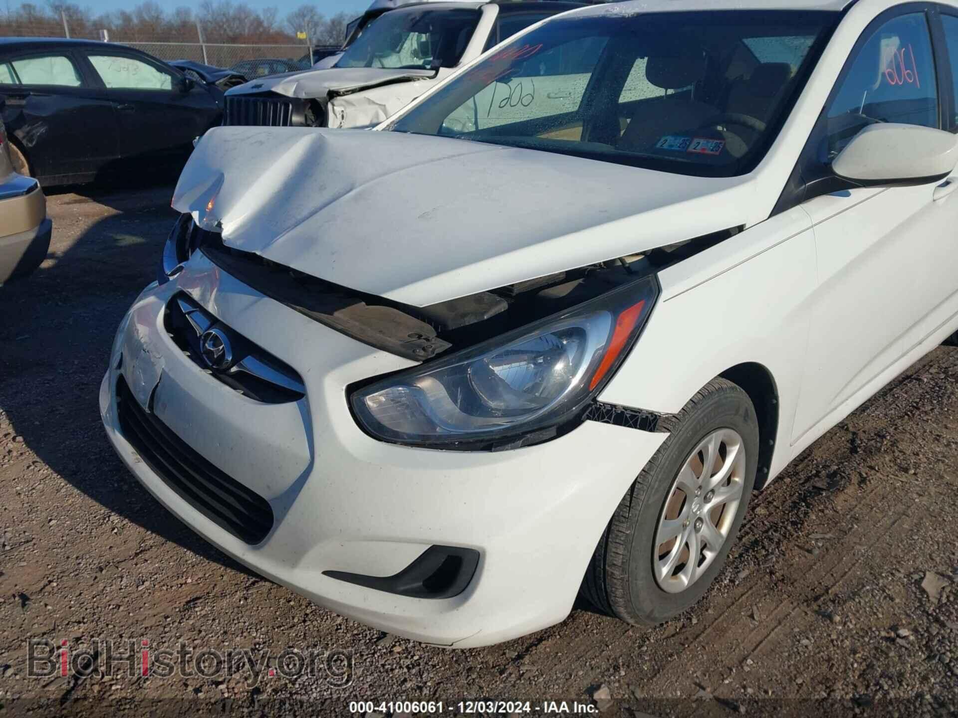 2013 HYUNDAI ACCENT - VIN: KMHCT4AE9DU506975 - Фото 6