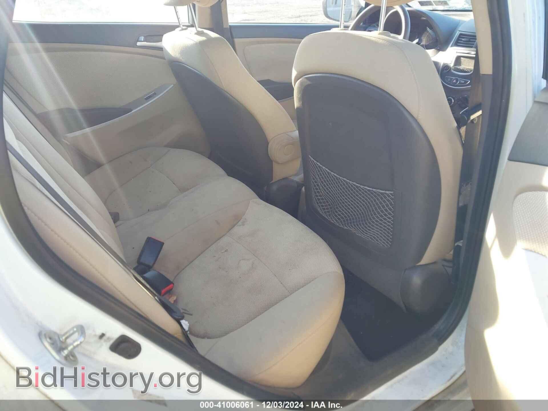 2013 HYUNDAI ACCENT - VIN: KMHCT4AE9DU506975 - Фото 8