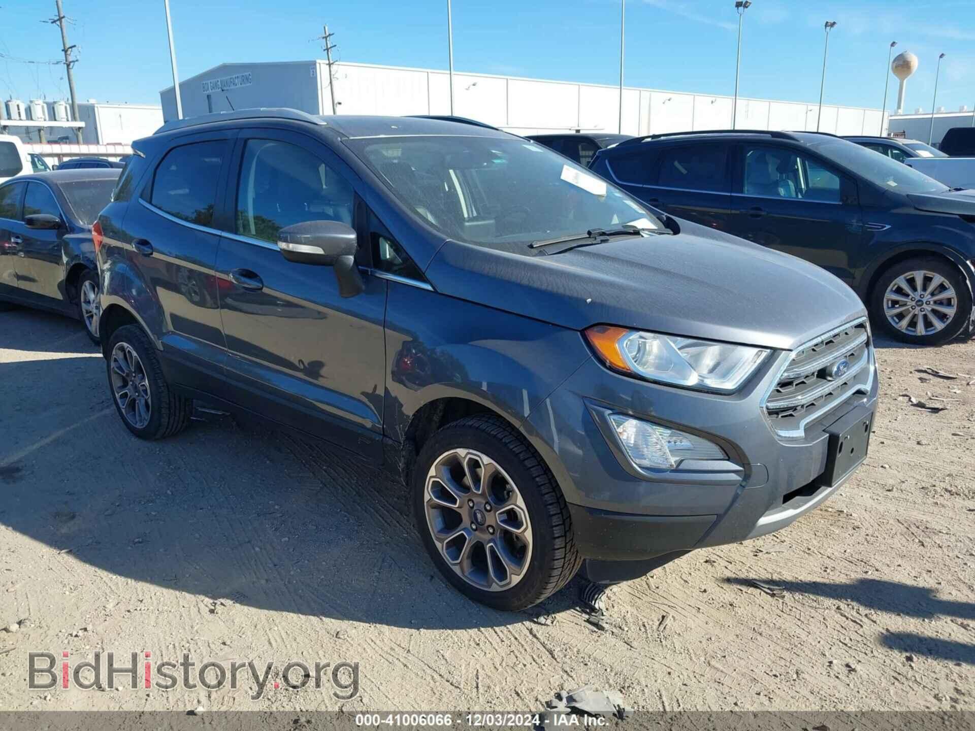 Фотография MAJ6S3KL4MC424434 - FORD ECOSPORT 2021