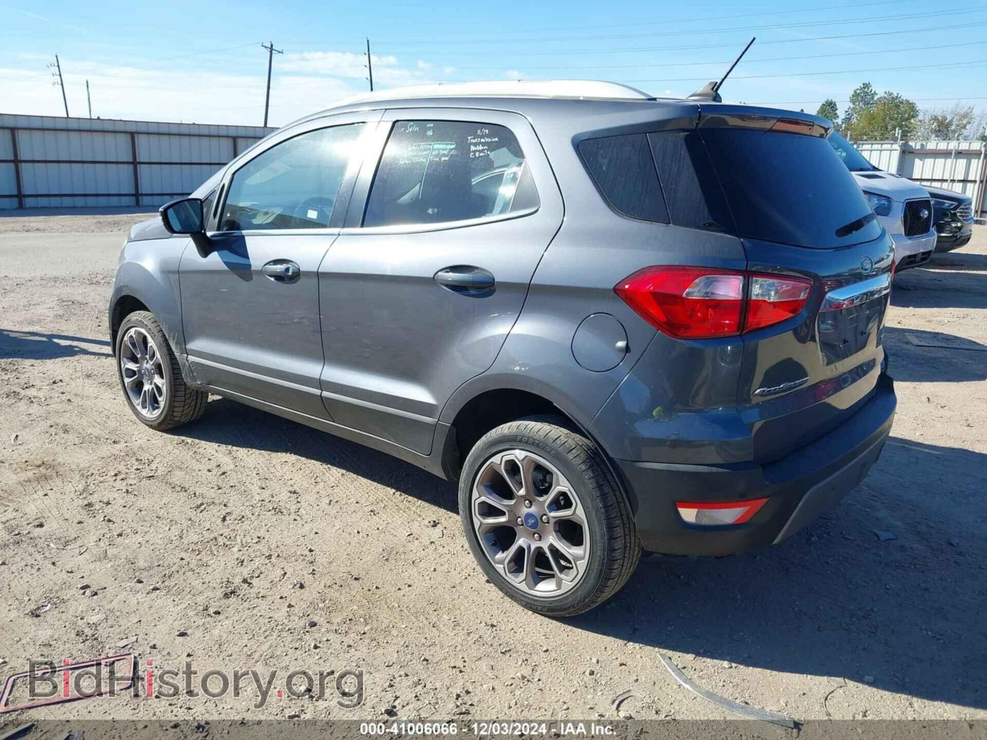 2021 FORD ECOSPORT - VIN: MAJ6S3KL4MC424434 - Фото 3